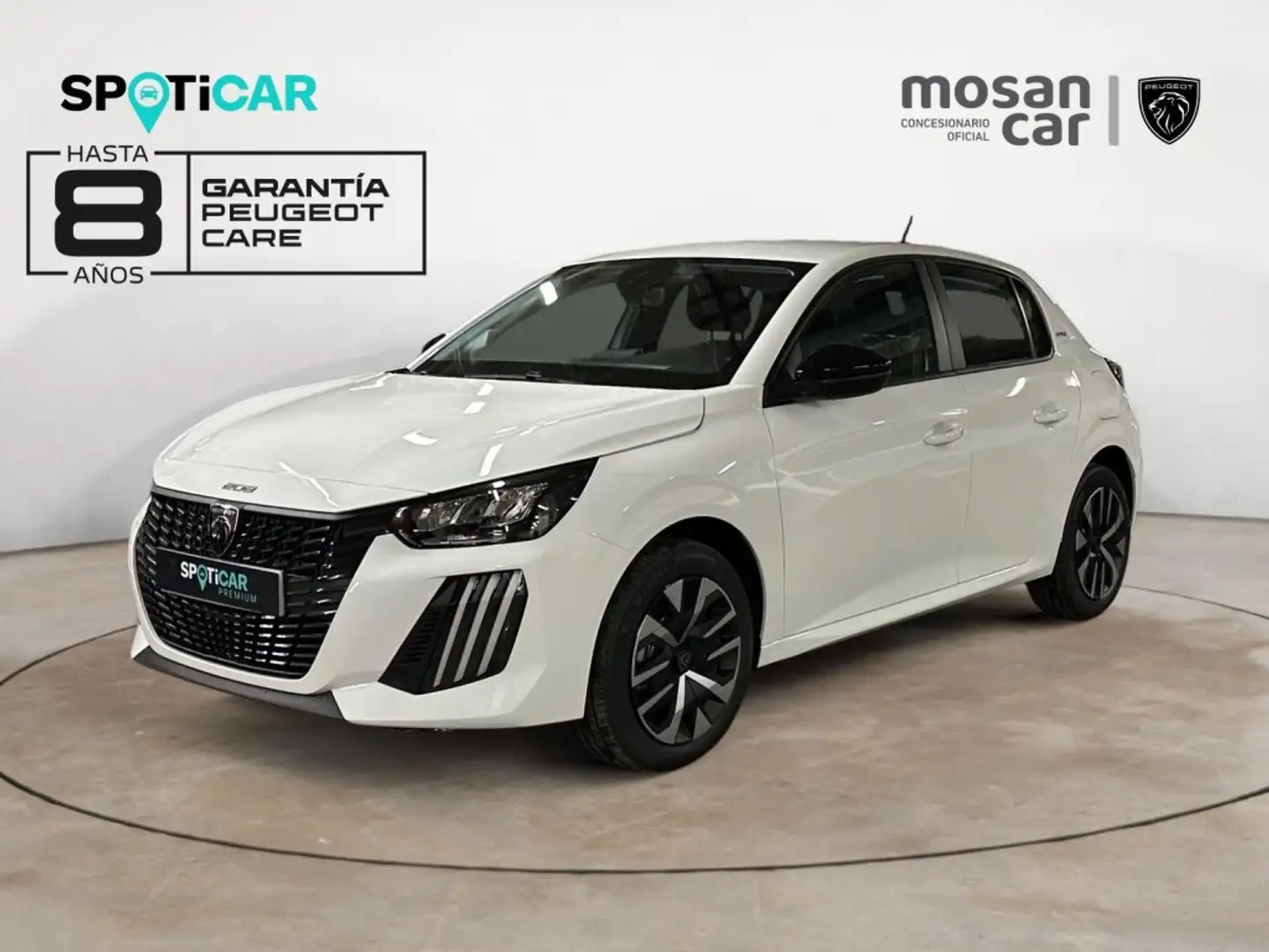Peugeot 208 1.2 MHEV 110 EDCS6 STYLE MIRROR RADAR AR Blanco - 1