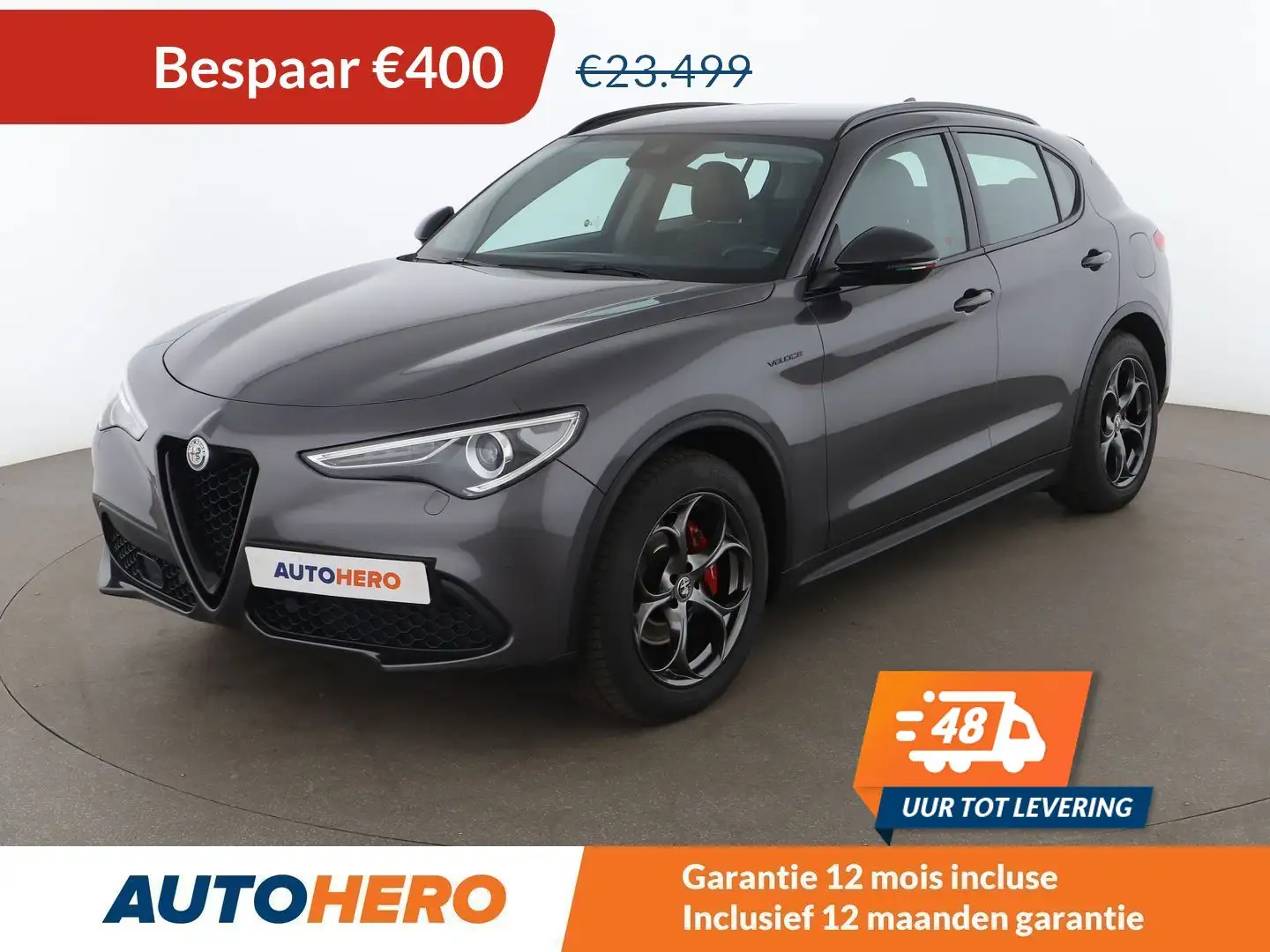 Alfa Romeo Stelvio 2.2 JTDM B-Tech Grigio - 1