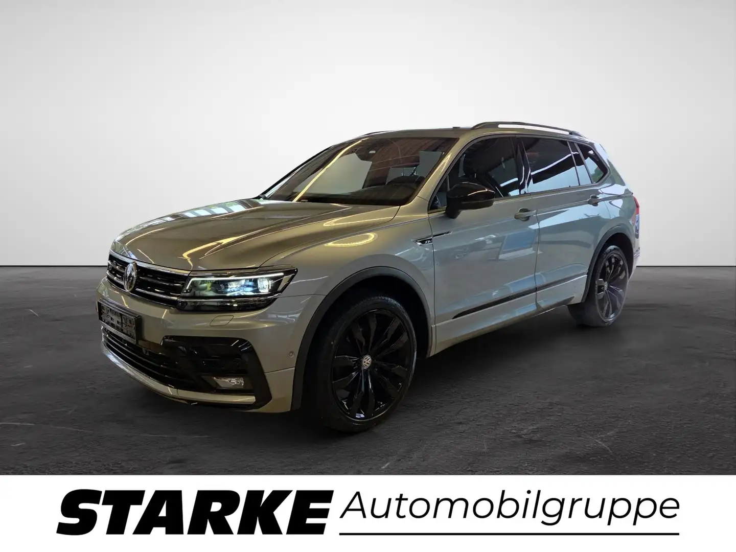 Volkswagen Tiguan Allspace 2.0 TDI DSG 4M R-Line Black Style Highline Silber - 2