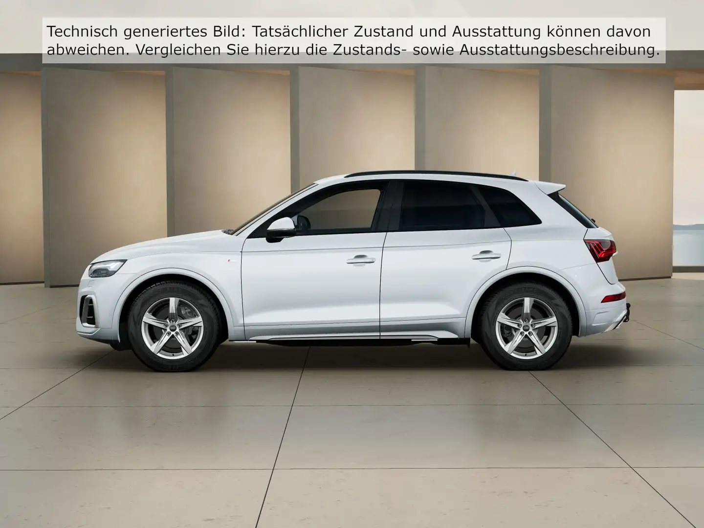 Audi Q5 S-Line 40 TDI quattro S-tronic / Matrix, AHK Weiß - 2