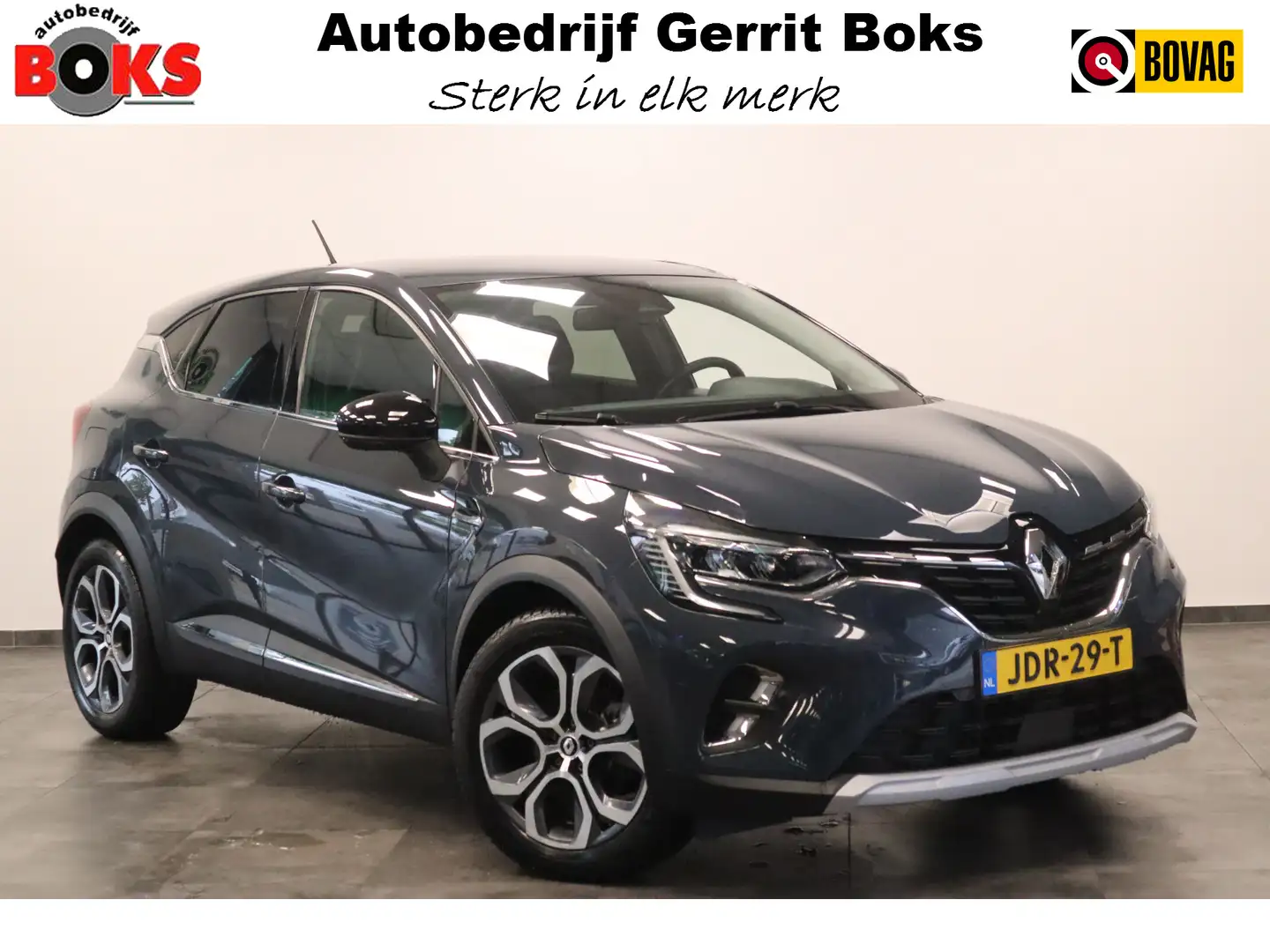 Renault Captur 1.6 E-Tech Hybrid 145 Intens 160 24 maanden garant Blauw - 1