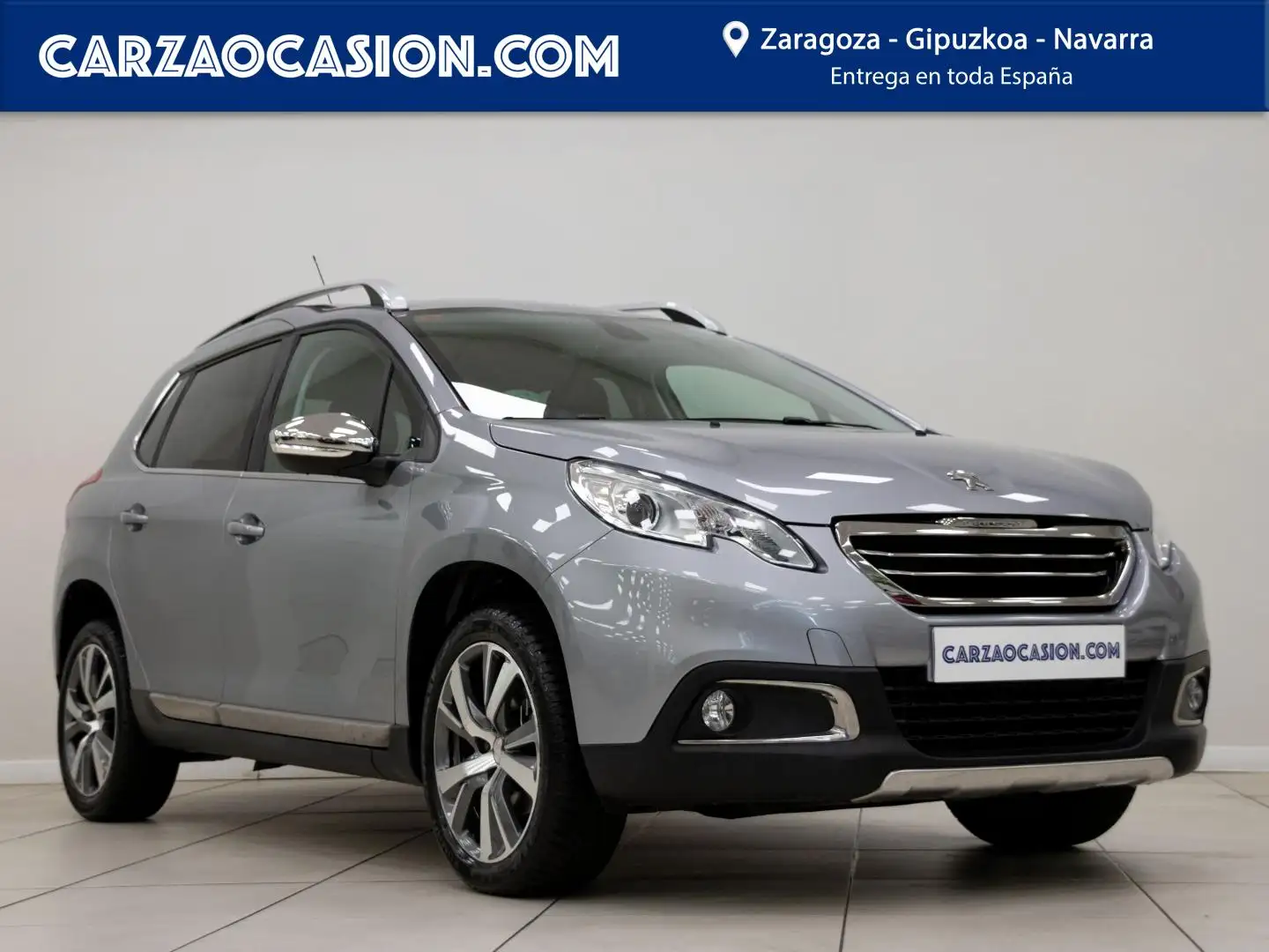 Peugeot 2008 1.2 PureTech S&S Allure 110 Gris - 1