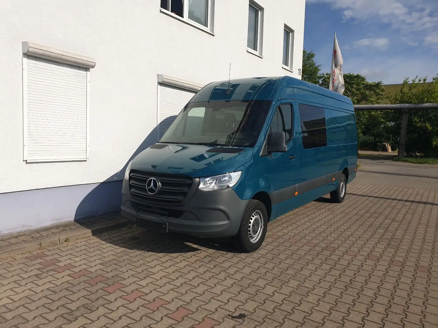 Mercedes-Benz Sprinter 317 CDI/Autom/Navi/SH/RFK/5Sitze Groen - 1