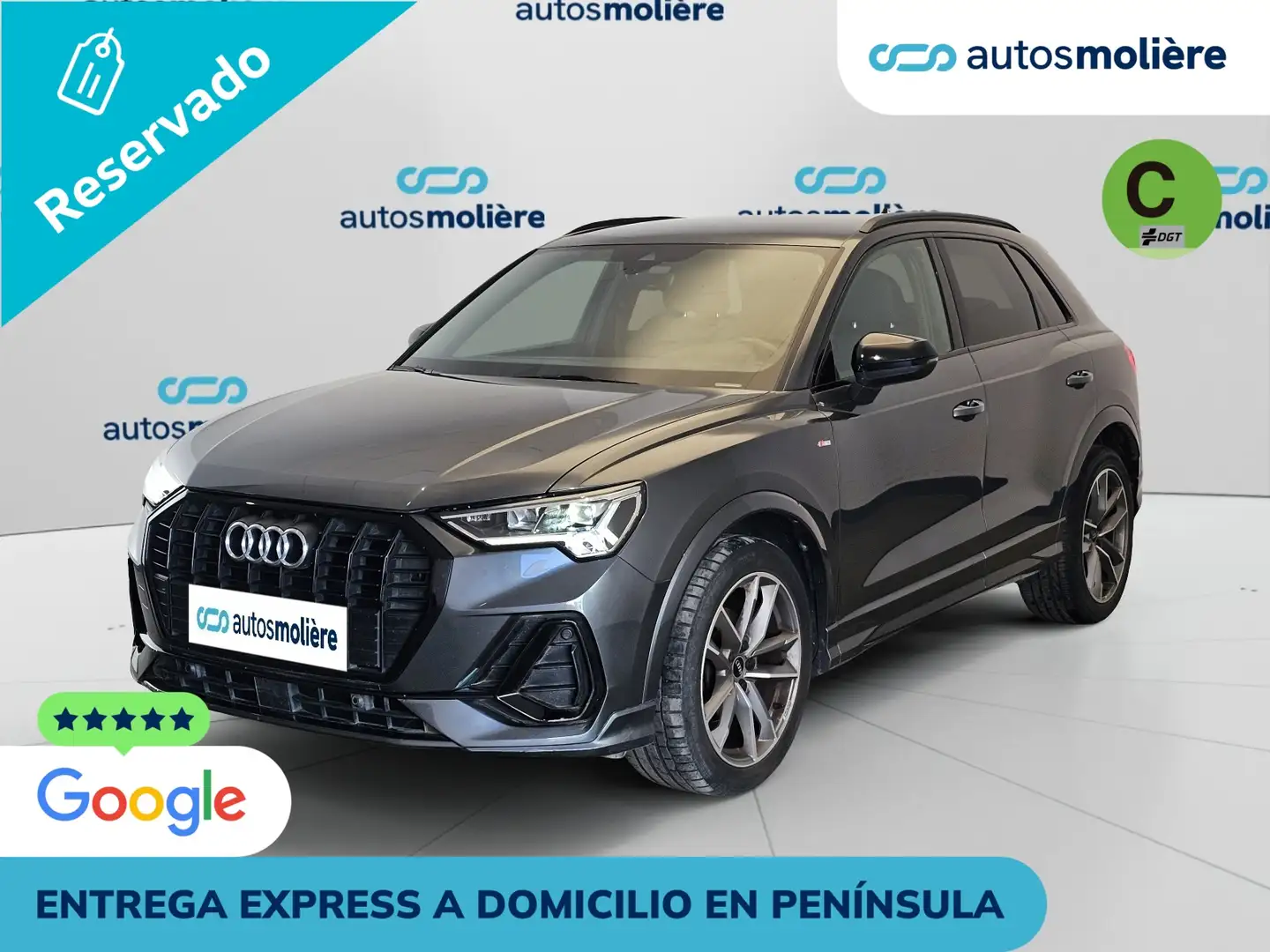 Audi Q3 35 TDI S tronic 110kW Gris - 1