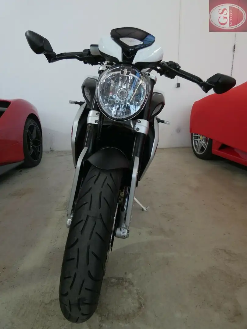 MV Agusta Brutale 800 DRAGSTER*REIFEN NEU*SCOTT OILER* Blanco - 2