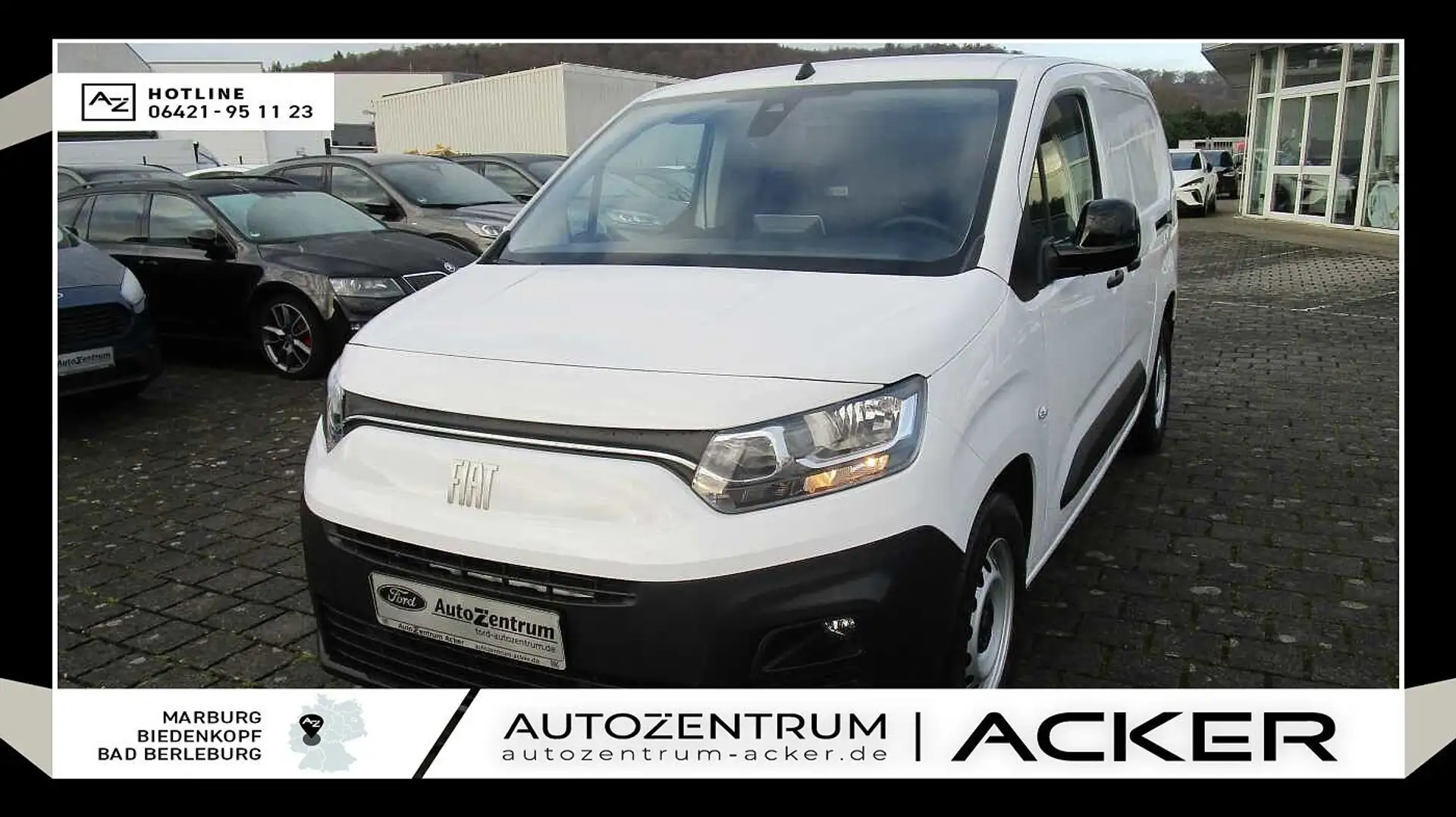 Fiat E-Doblo Cargo L2 (50kWh) Navi/PDC/RFK -39%* Weiß - 1