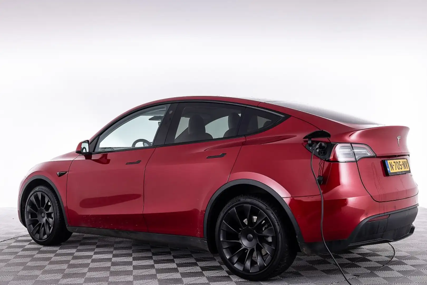 Tesla Model Y Long Range AWD 75 kWh | LEDER | PANORAMADAK ✅ 1e E Piros - 2