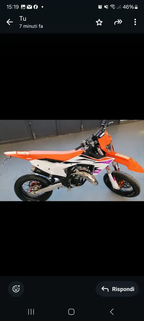 KTM 125 SX KTM 125 SX MY 2024 Portocaliu - 1