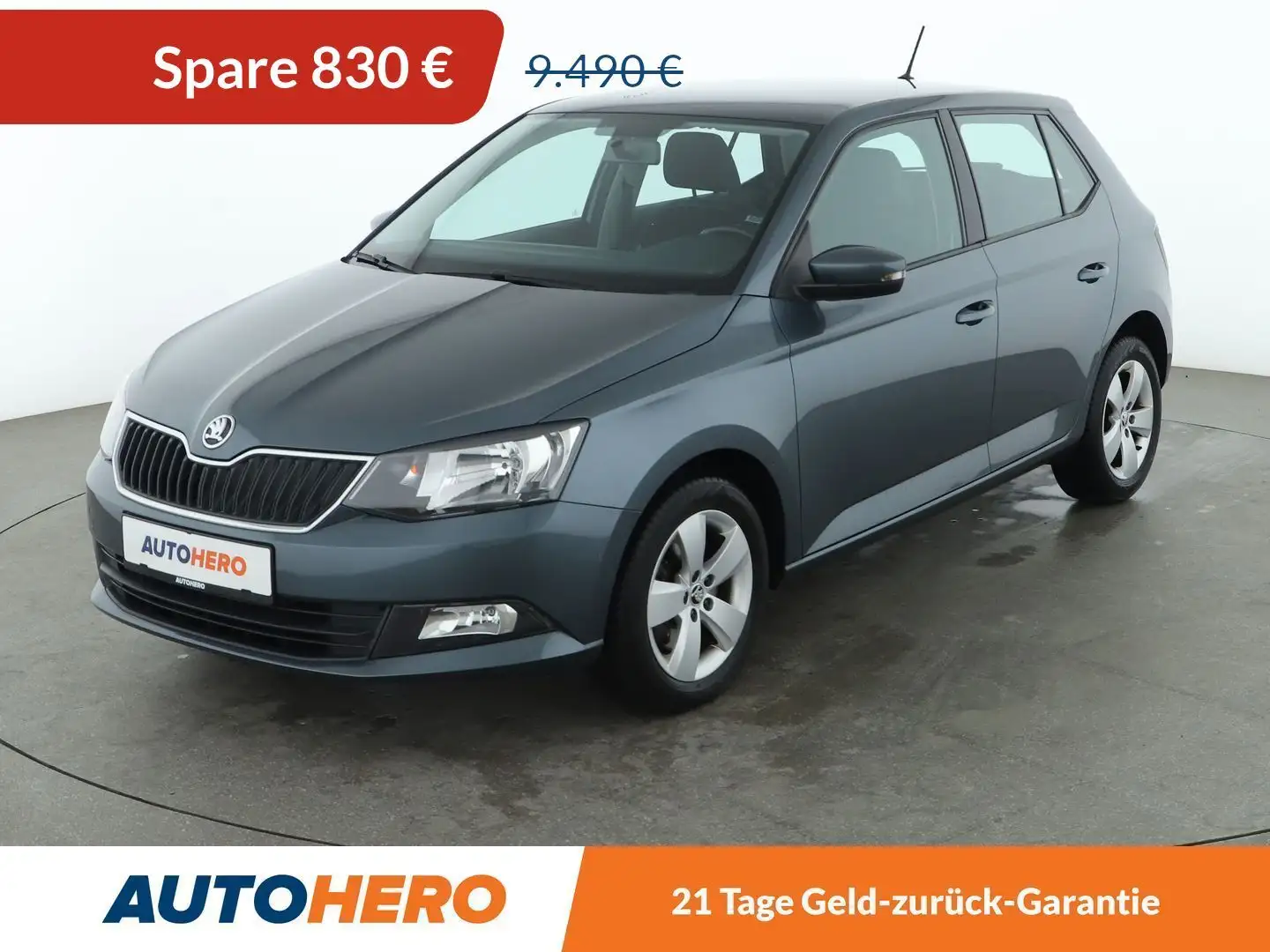 Skoda Fabia 1.2 TSI Ambition *TEMPO*PDC*KLIMA*ALU* Gris - 1