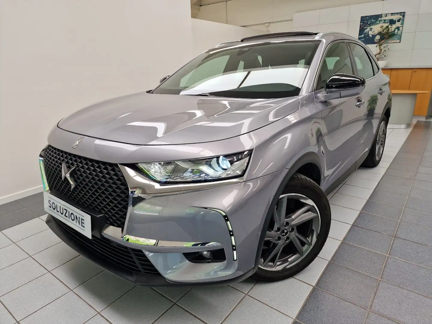 DS Automobiles DS 7 Crossback CrossBack BlueHDi 180 aut. Grand Chic Gris - 1