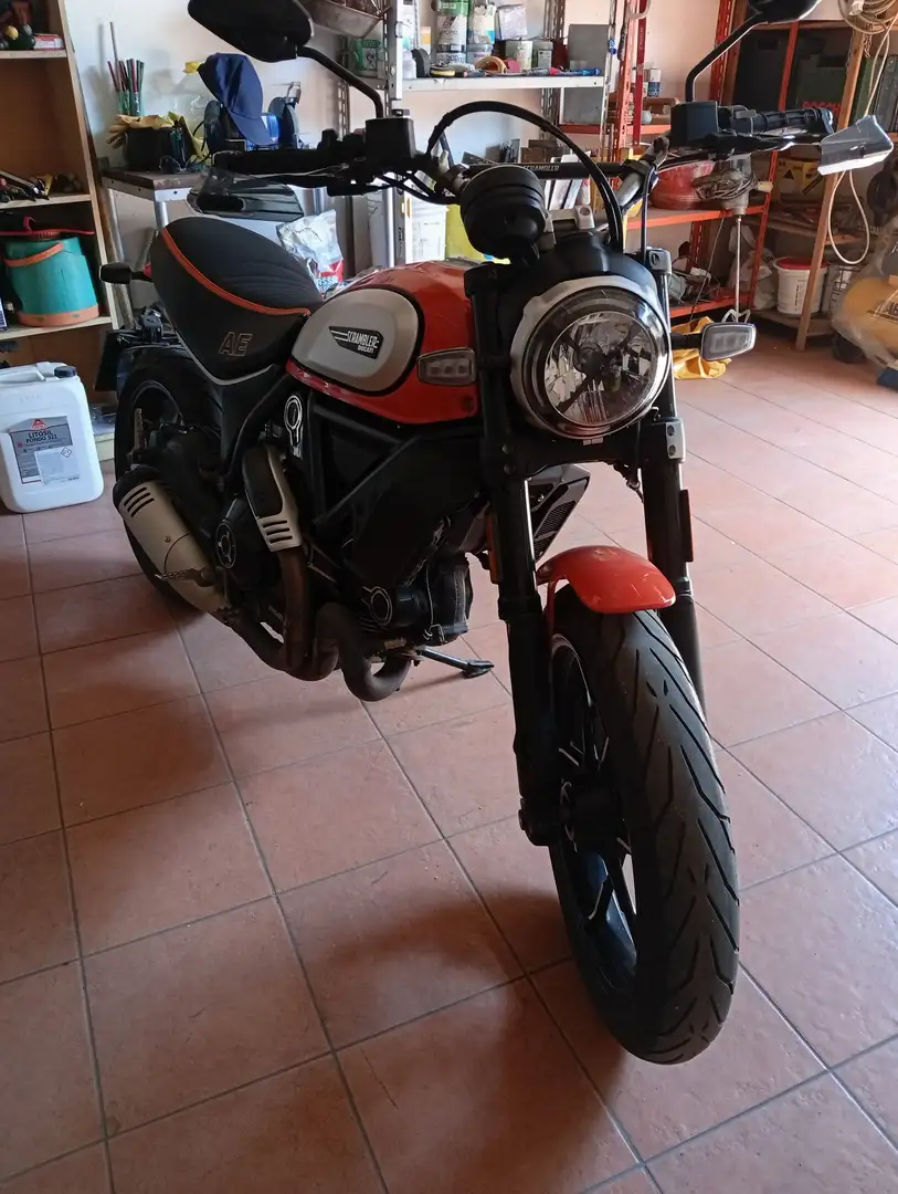 Ducati Scrambler icon Naranja - 1