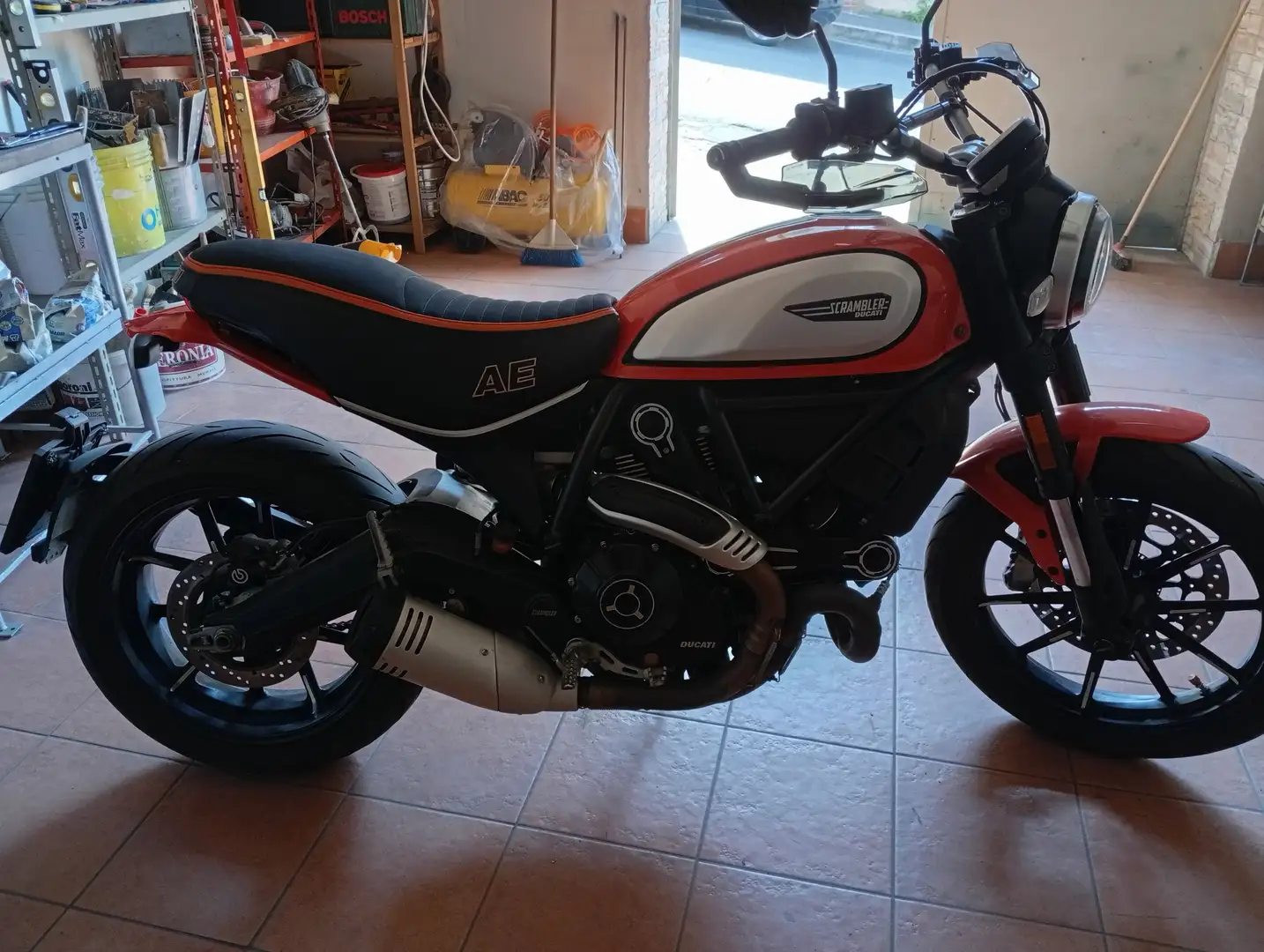 Ducati Scrambler icon Naranja - 2