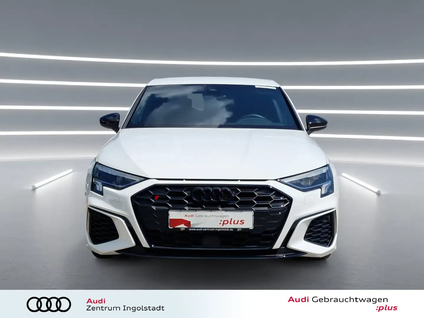 Audi S3 Sportback TFSI NAVI Optikpaket-Schwarz+ GRA Weiß - 2