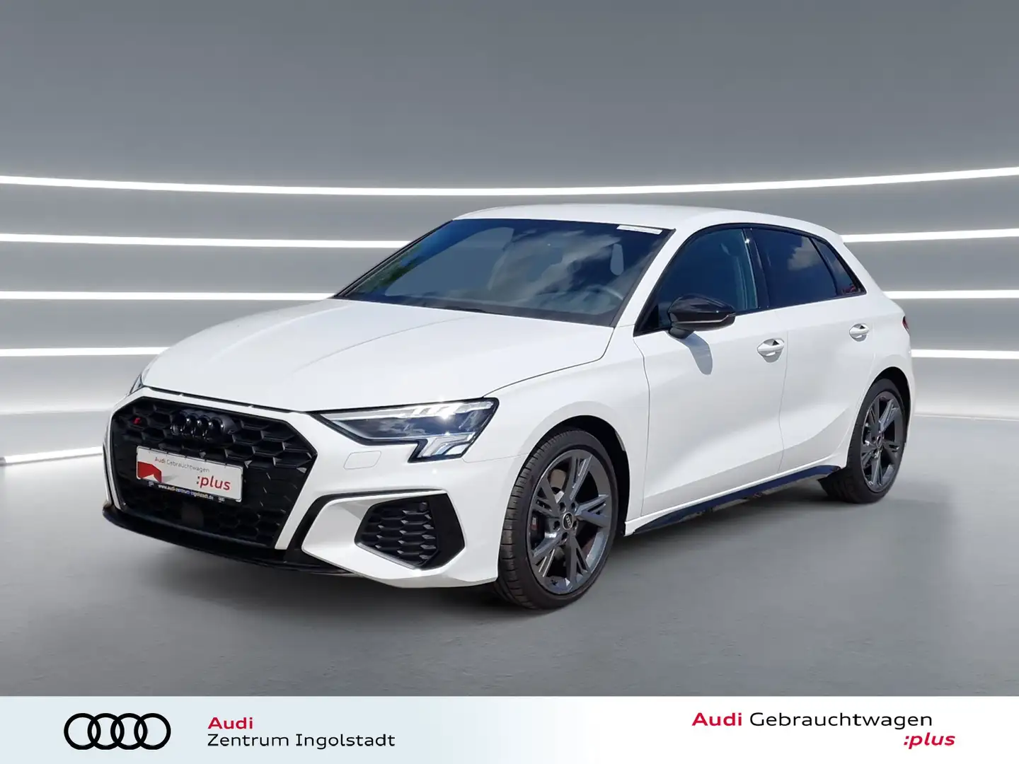 Audi S3 Sportback TFSI NAVI Optikpaket-Schwarz+ GRA Weiß - 1