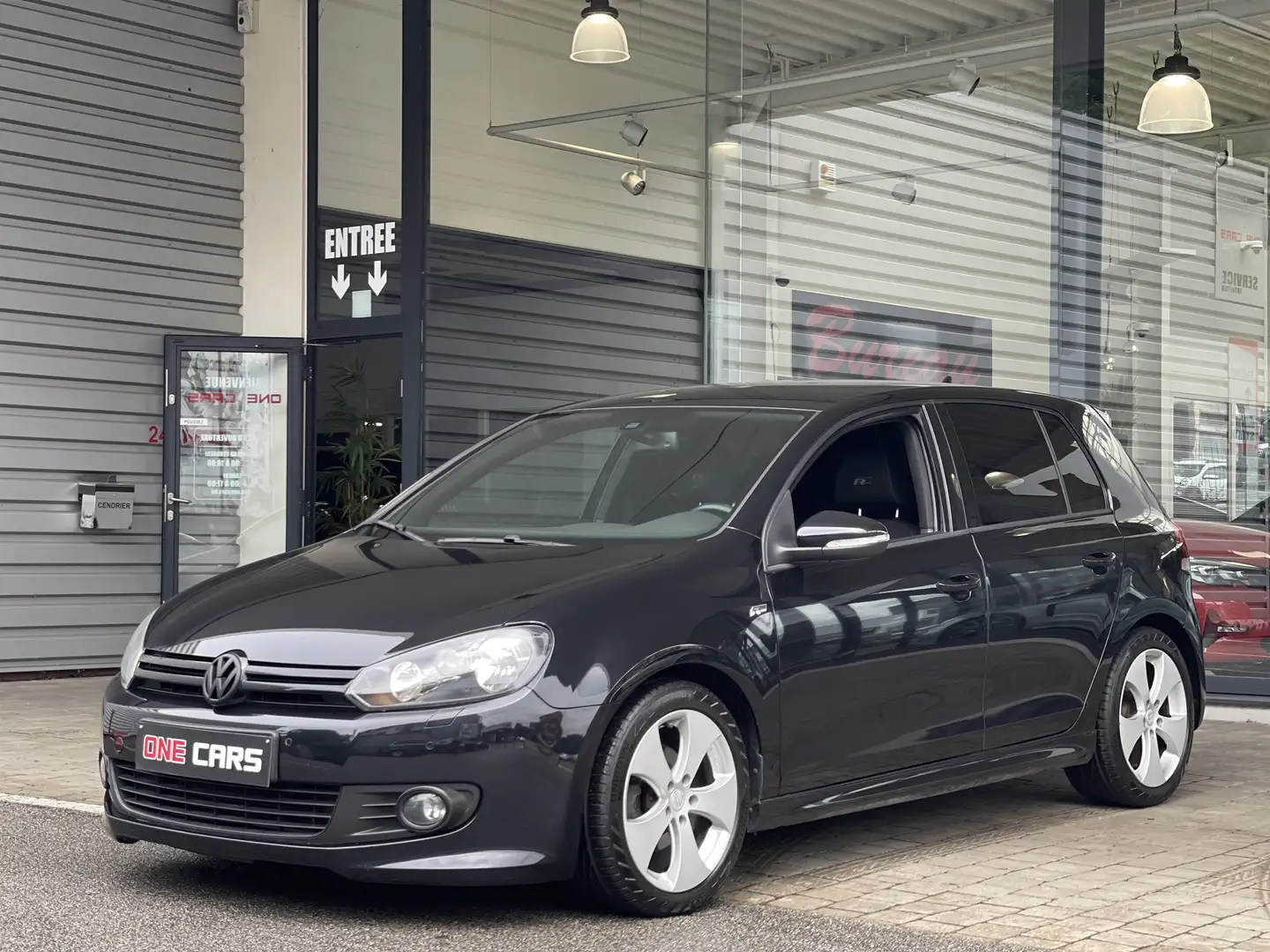 Volkswagen Golf 1.6 TDi "R-Line" GPS-CLIM-PARCTRONIC-JA17P-GAR 1AN Noir - 1