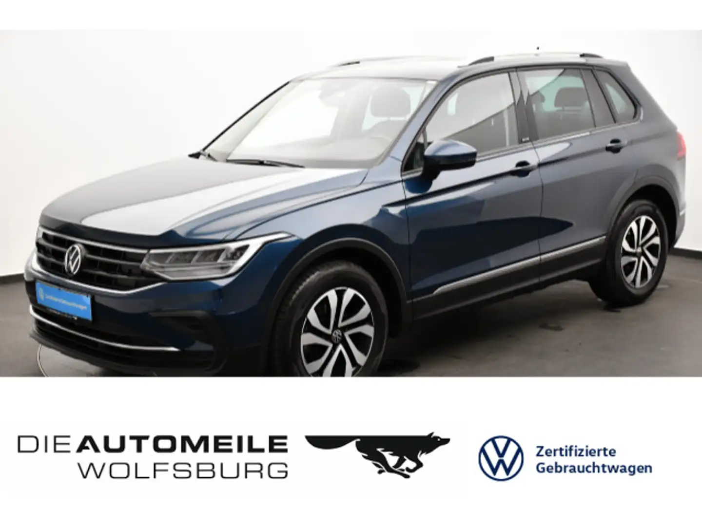 Volkswagen Tiguan 2.0 TDI Active Pano/LED/ACC Blauw - 1