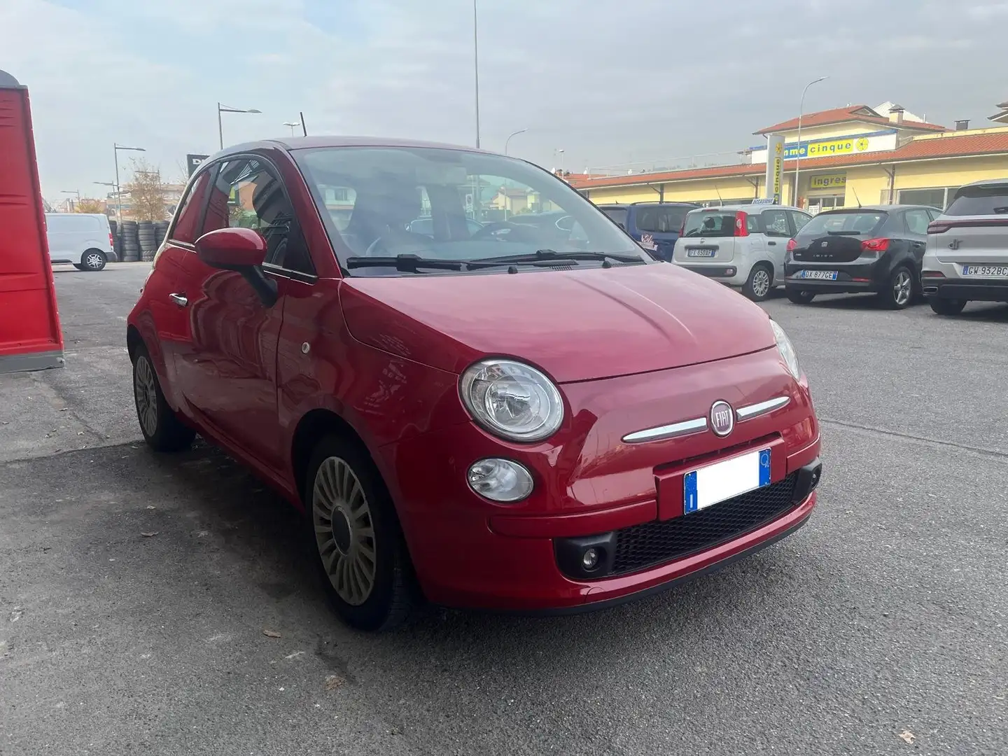 Fiat 500 500 1.2 Pop 69cv E6 - NEOPATENTATO OK Rouge - 2