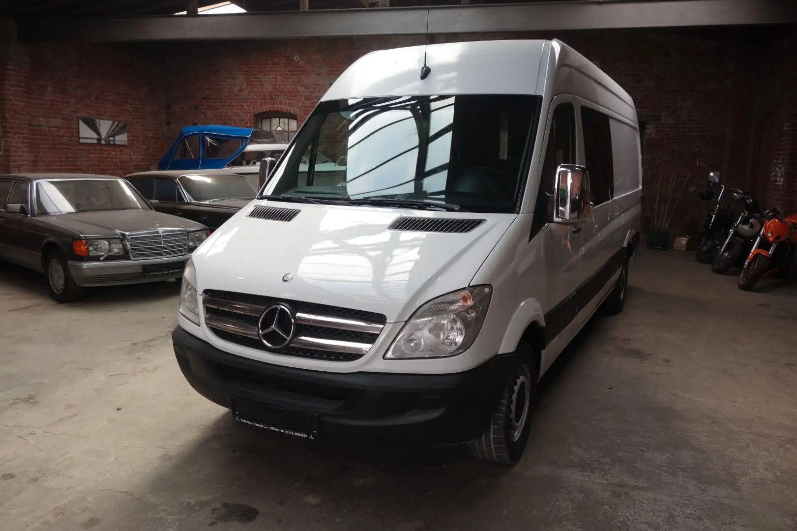 Mercedes-Benz Sprinter Kasten 313 Mixto Doka Maxi TüvNeuStandh Blanc - 2