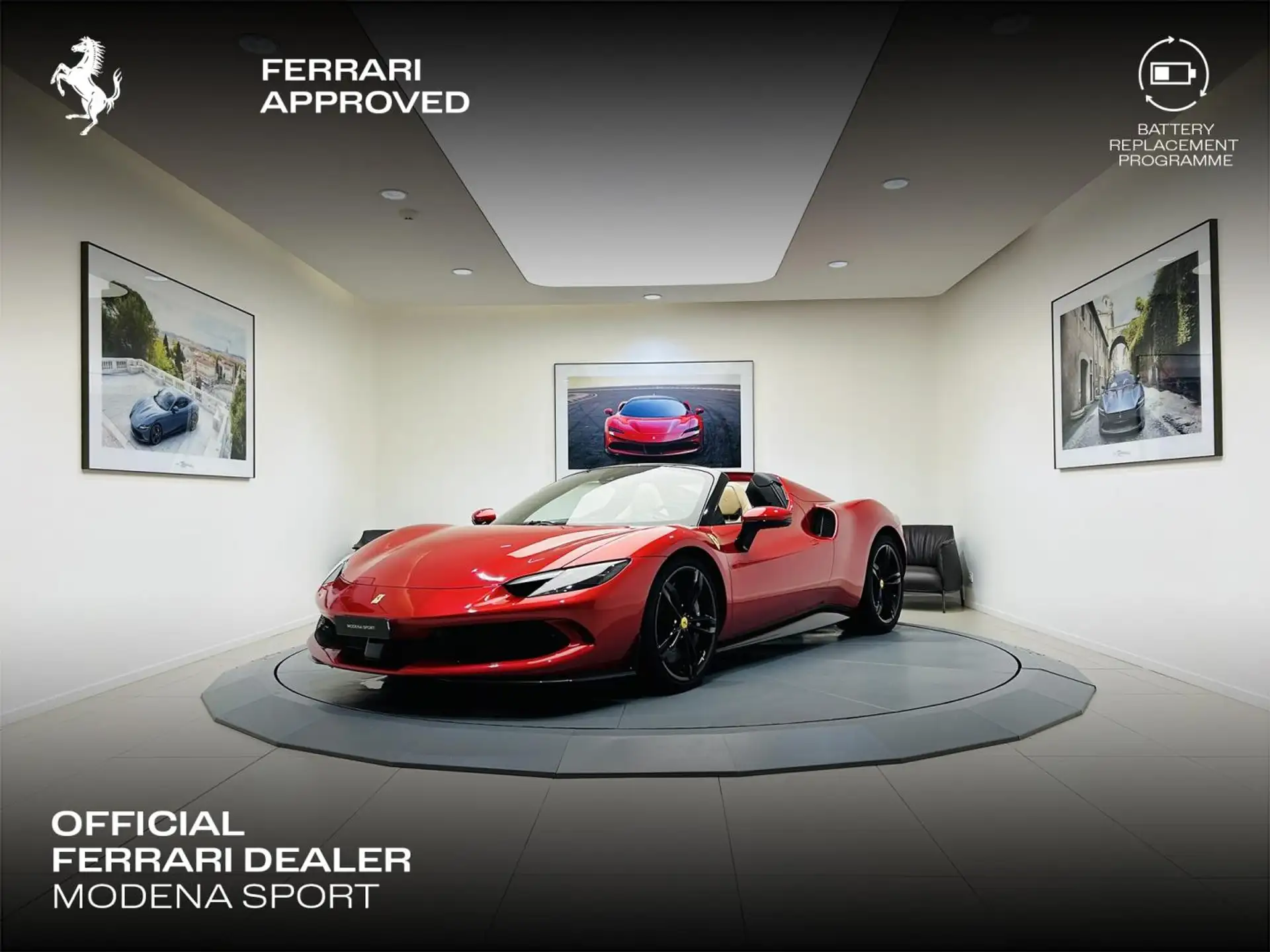 페라리 296 GTS 2023 빨강 사진 1