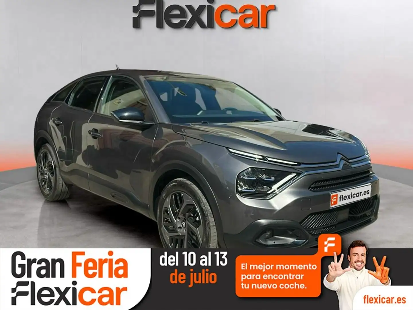 Citroen C4 PureTech 130 S&S 6v Plus Gris - 1