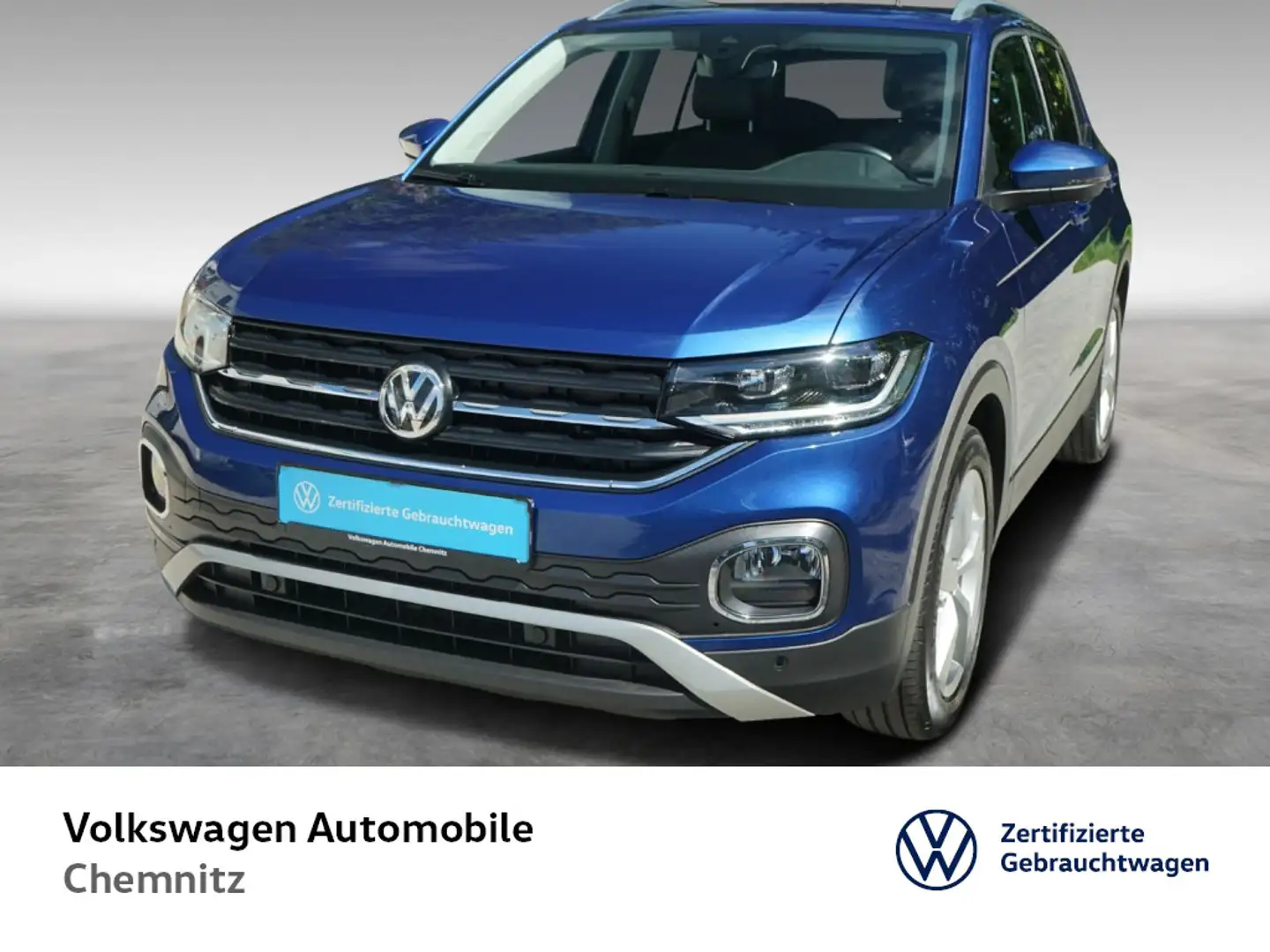 Volkswagen T-Cross 1.0 TSI Style ACC LED CarPlay Blau - 1