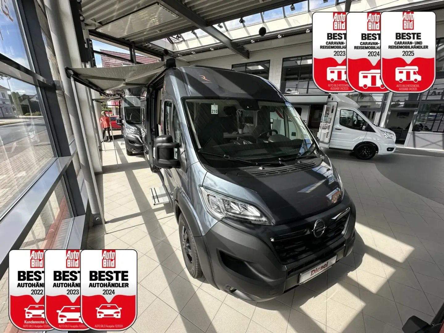 Altro Kronos AIR *UNBENUTZT*+Assistenten+Einzelbett+Navi Grigio - 1