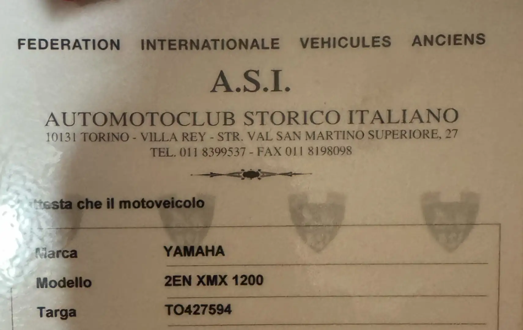 Yamaha Vmax V Max 1200 - 1