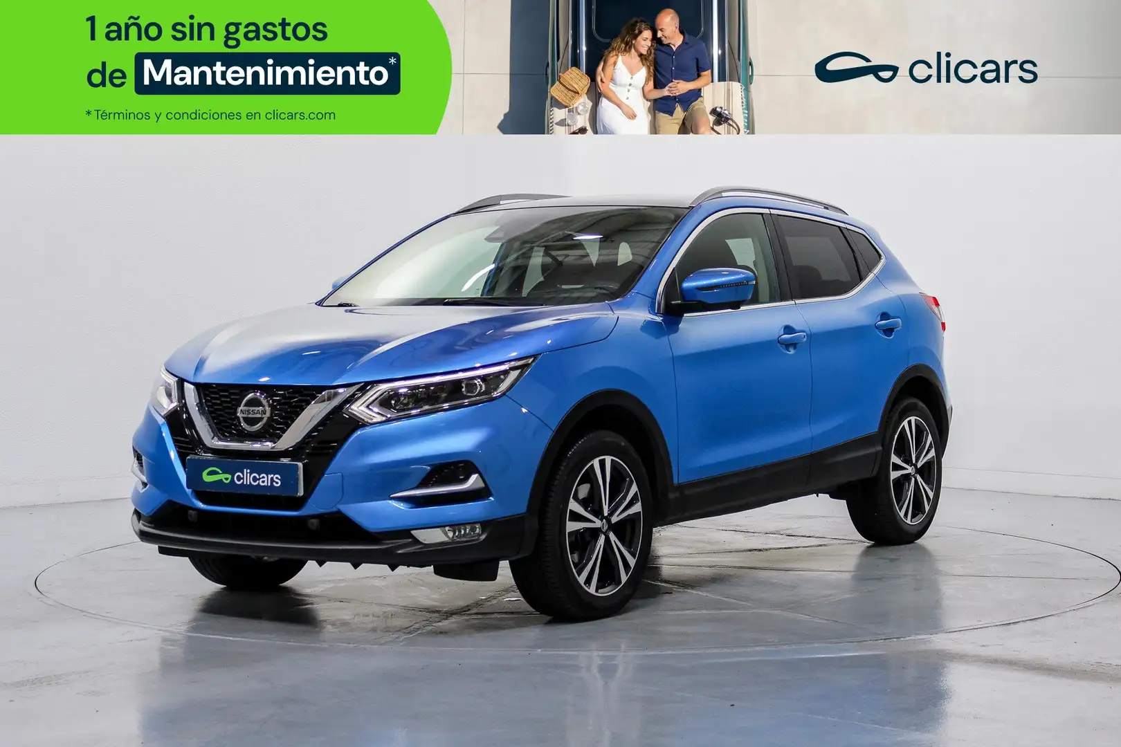 Nissan Qashqai 1.3 DIG-T N-Connecta 4x2 117kW Azul - 1