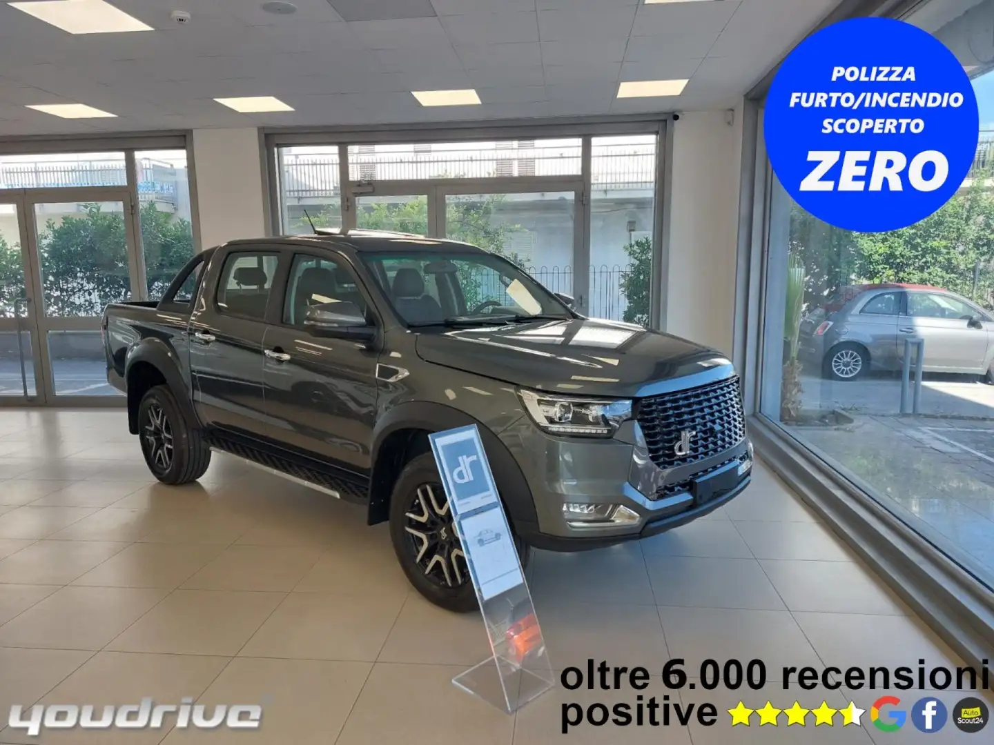 DR Automobiles PK8 Pickup Diesel Cool Wuv Gris - 1