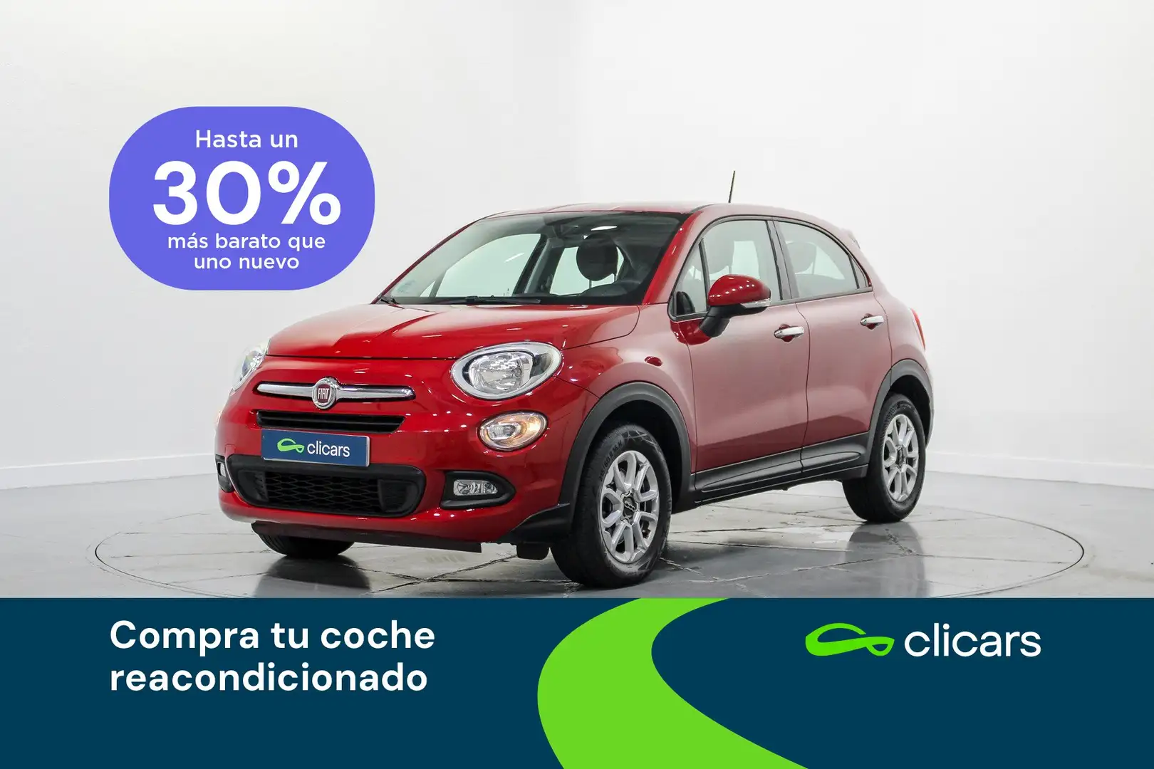 Fiat 500X 1.6 E-Torq Pop Star 4x2 81kW Rojo - 1