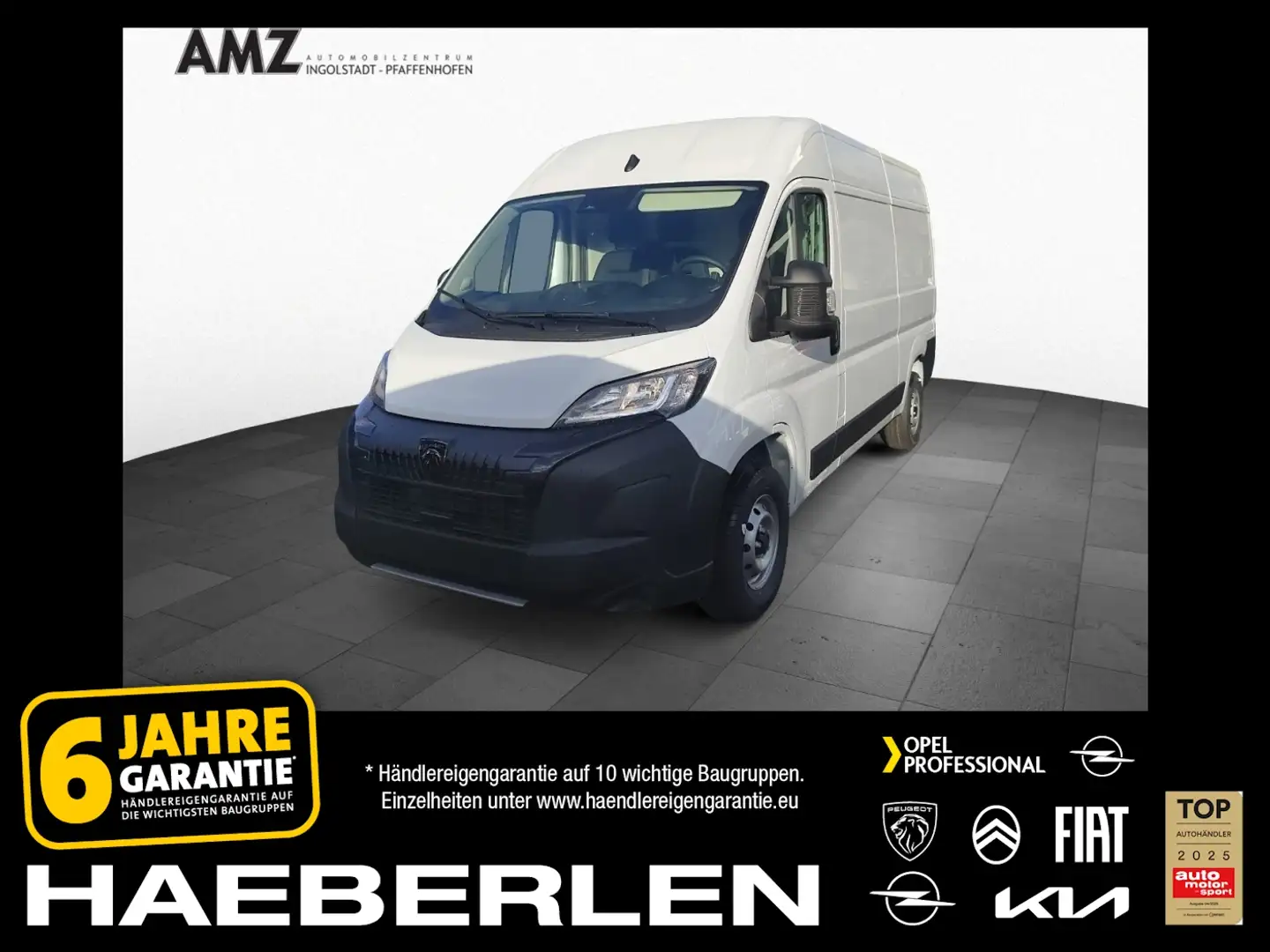 Peugeot Boxer Kasten Hochraum 2.2 BlueHDi FAP L 3.5t 335 2 Weiß - 1