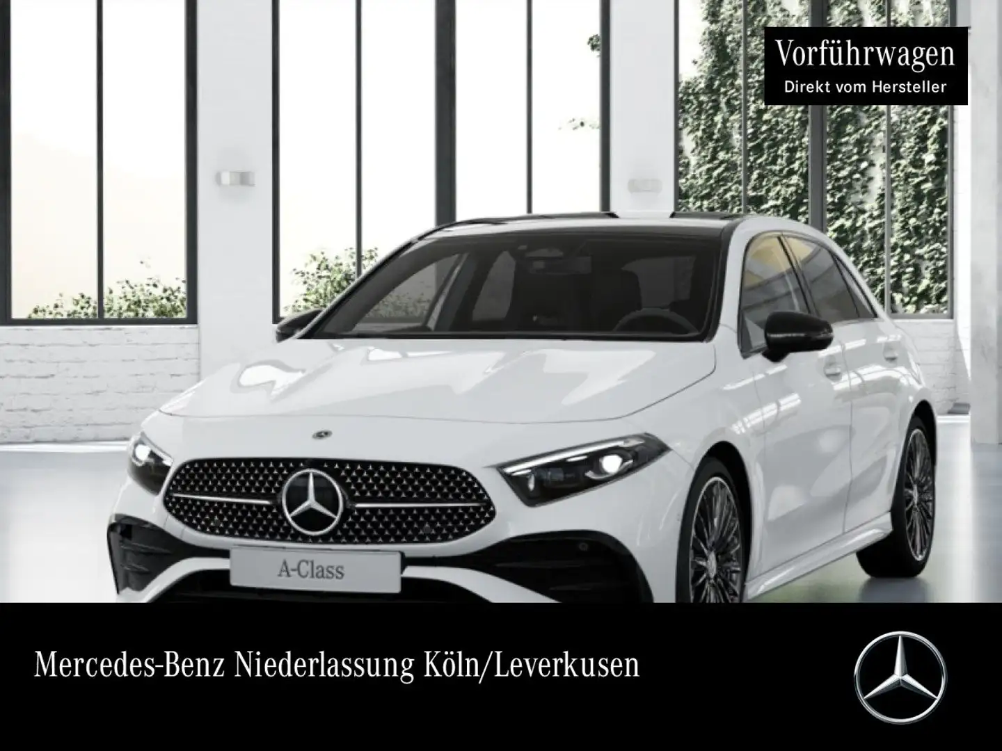 Mercedes-Benz A 180 AMG+NIGHT+PANO+MULTIBEAM+KAMERA+KEYLESS+7G Weiß - 1