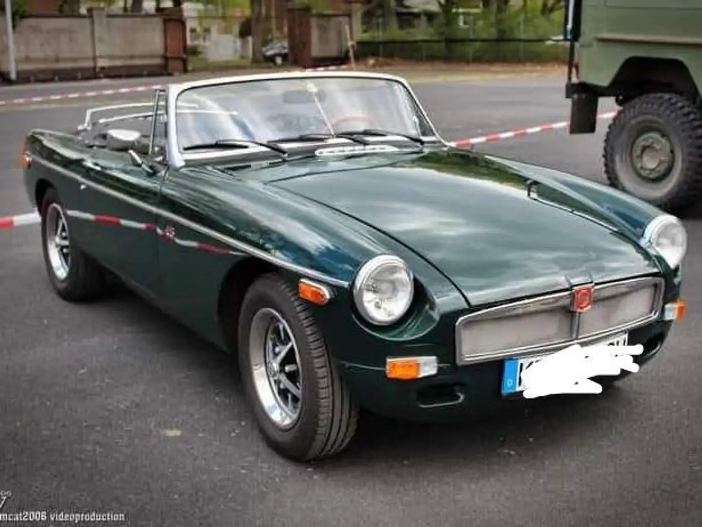 MG MGB Roadster Yeşil - 1