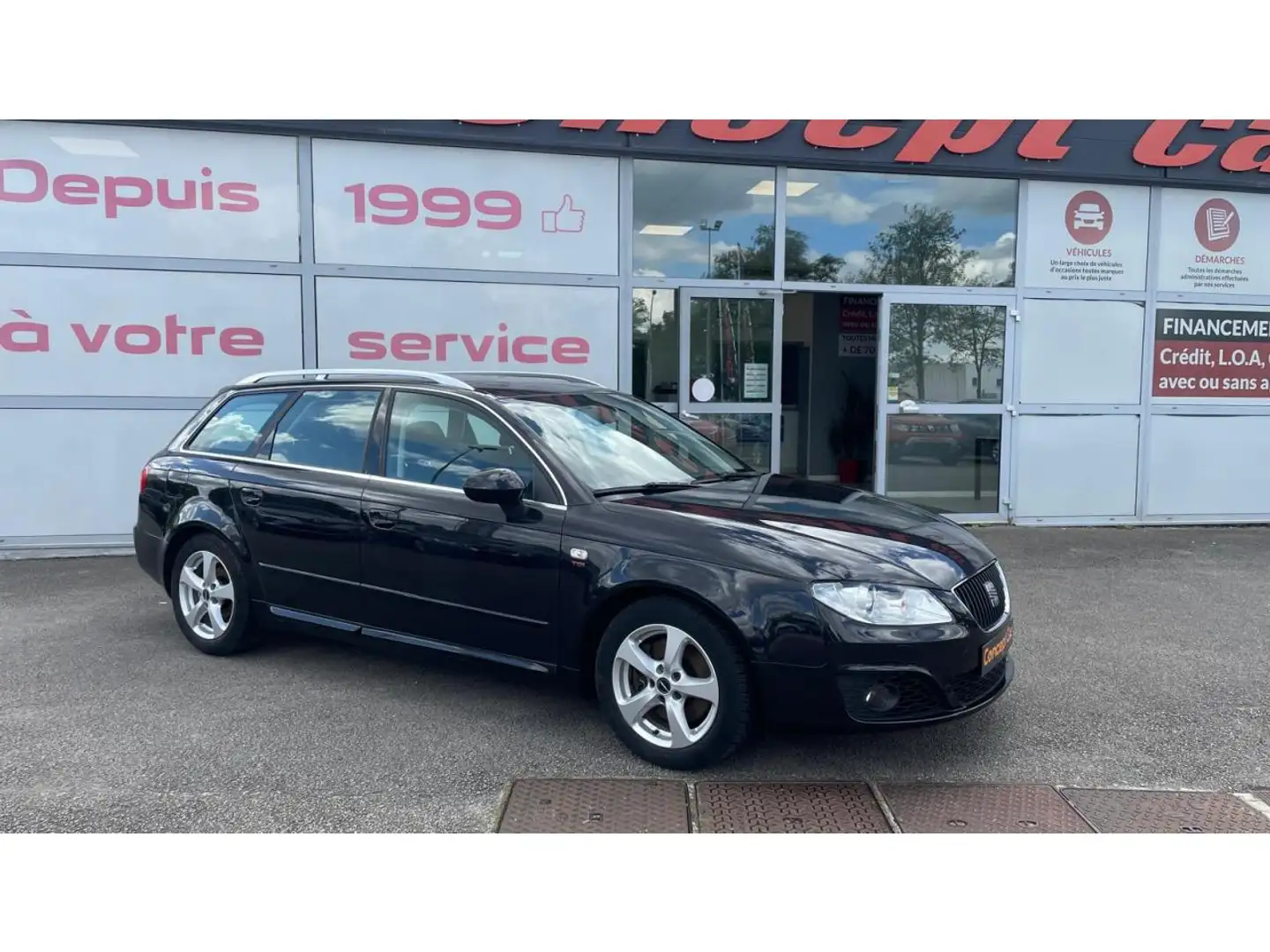 SEAT Exeo ST Sport  2.0 TDi 170cv + Système Bose + Radar de  Negro - 1