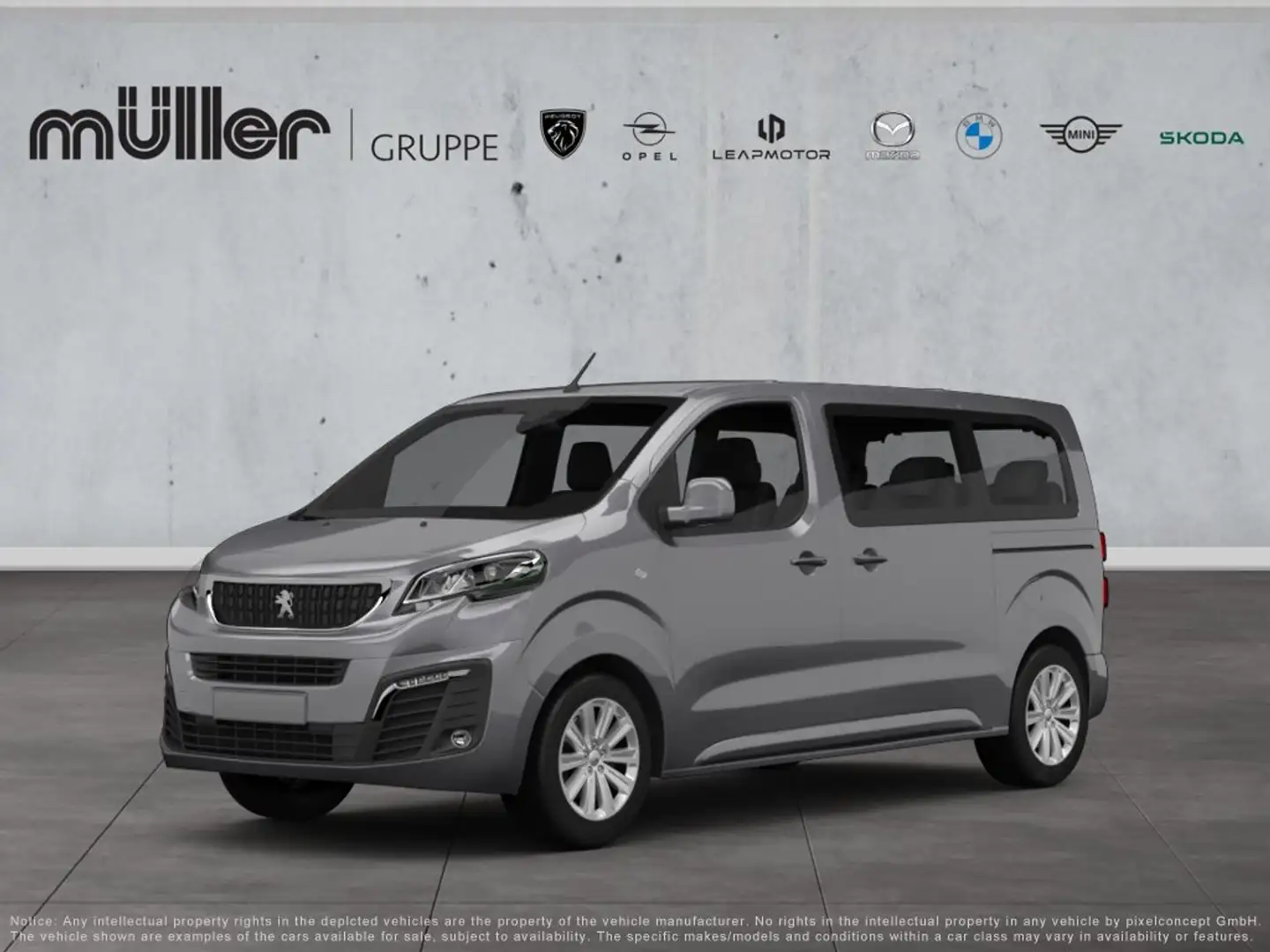 Peugeot Traveller Active L2 Grau - 1