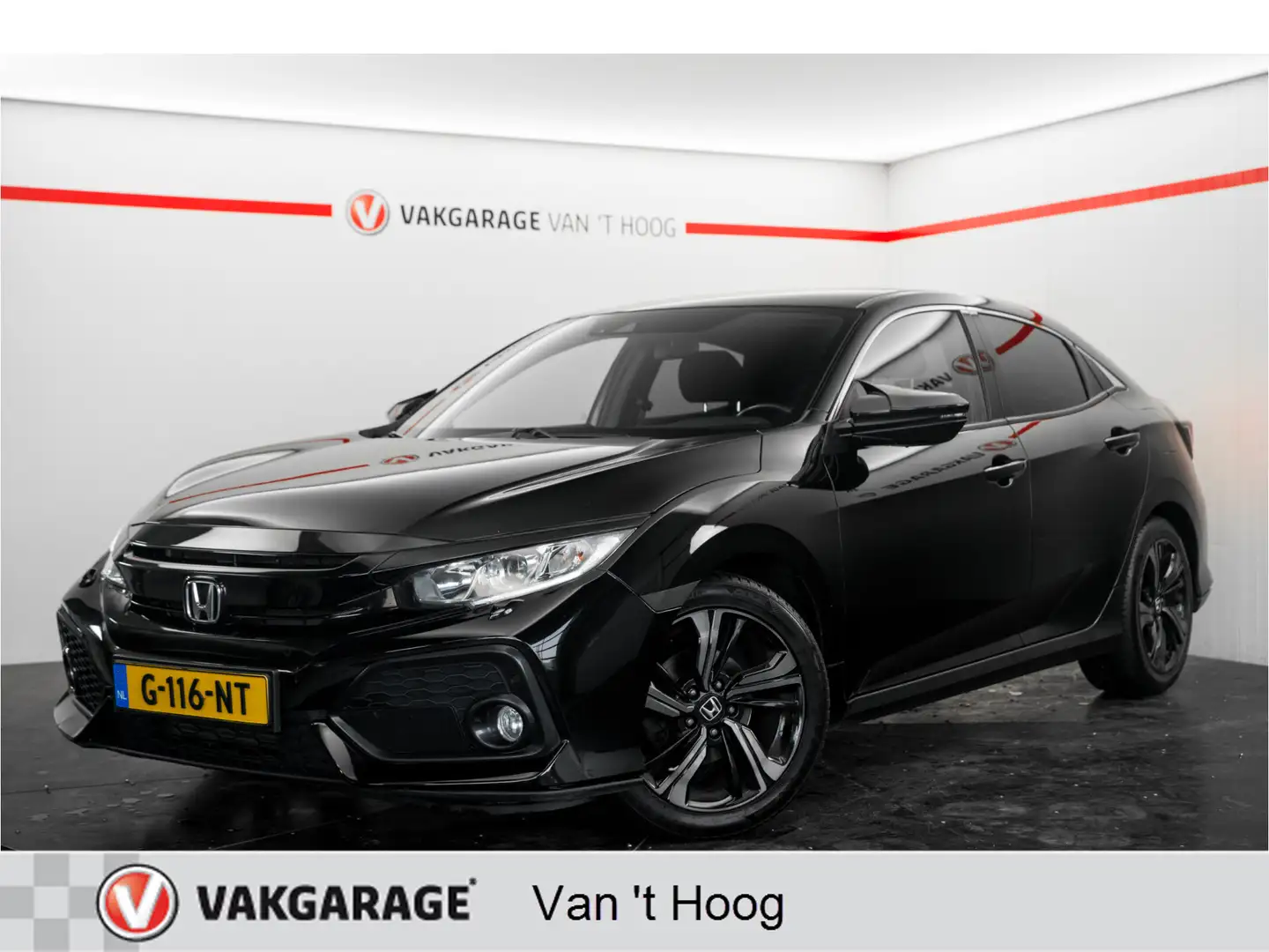 Honda Civic 1.0 i-VTEC Premium Automaat Apple Carplay Noir - 1