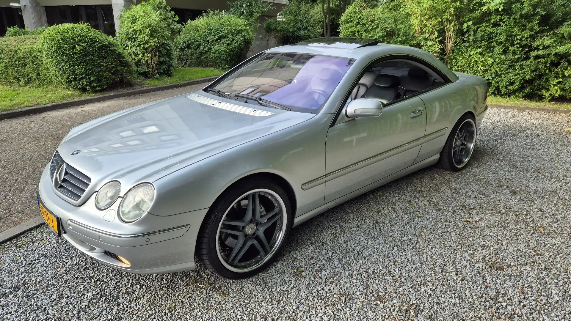Mercedes-Benz CL 500 V8 LPG-G3 Youngtimer Bomvoll✅️ Argent - 2
