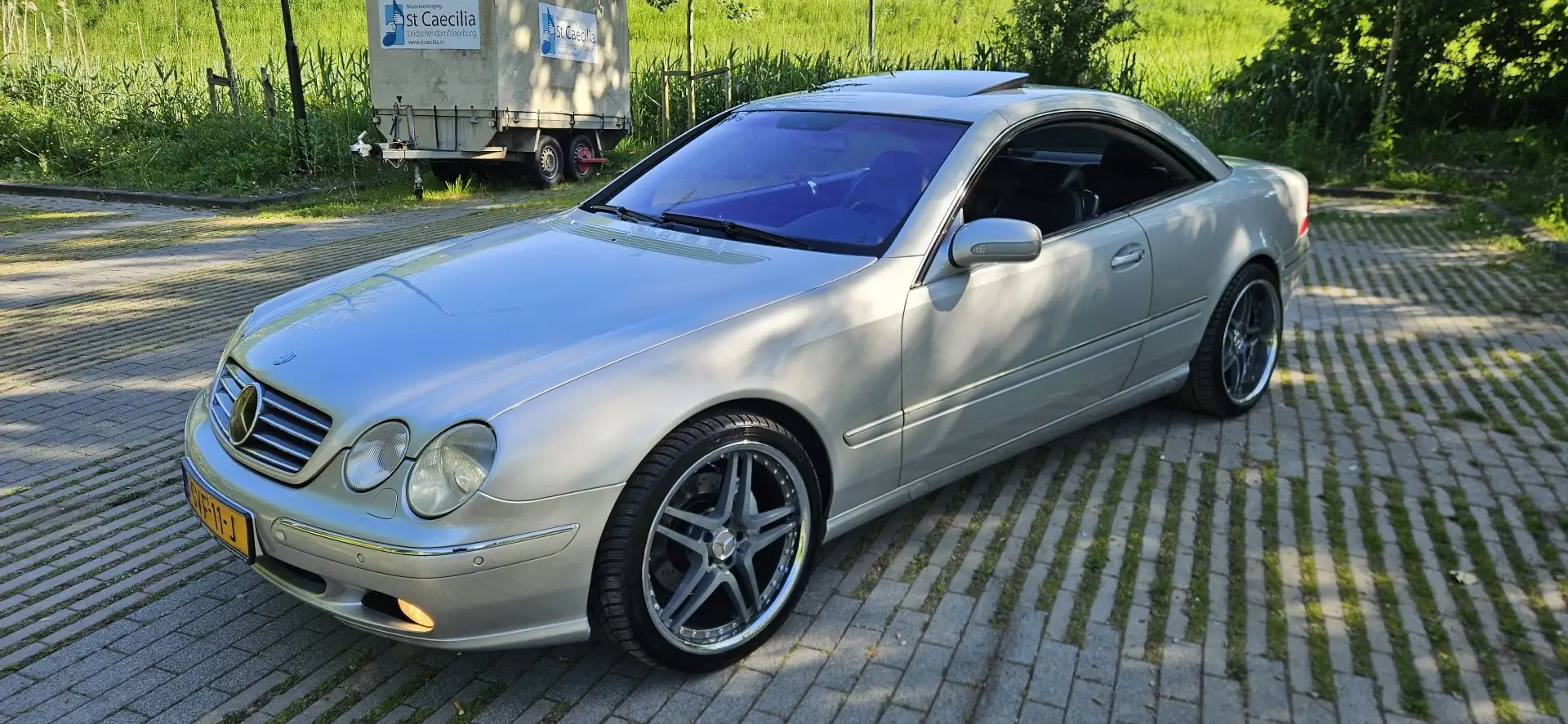 Mercedes-Benz CL 500 V8 LPG-G3 Youngtimer✅️ Srebrny - 2
