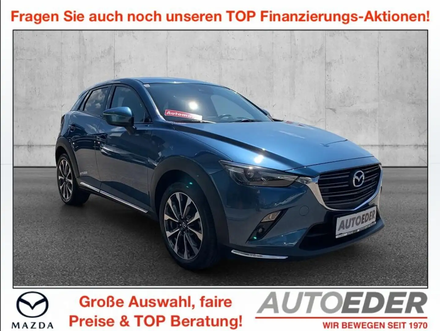 Mazda CX-3 G121 Revolution Aut. Blau - 1