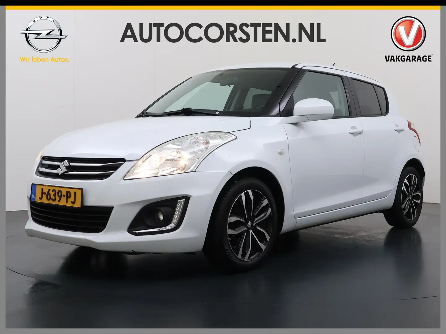 Suzuki Swift 1.2I-94pk Leer Alcantara Navi Lmv Airco Cruise Con Wit - 1