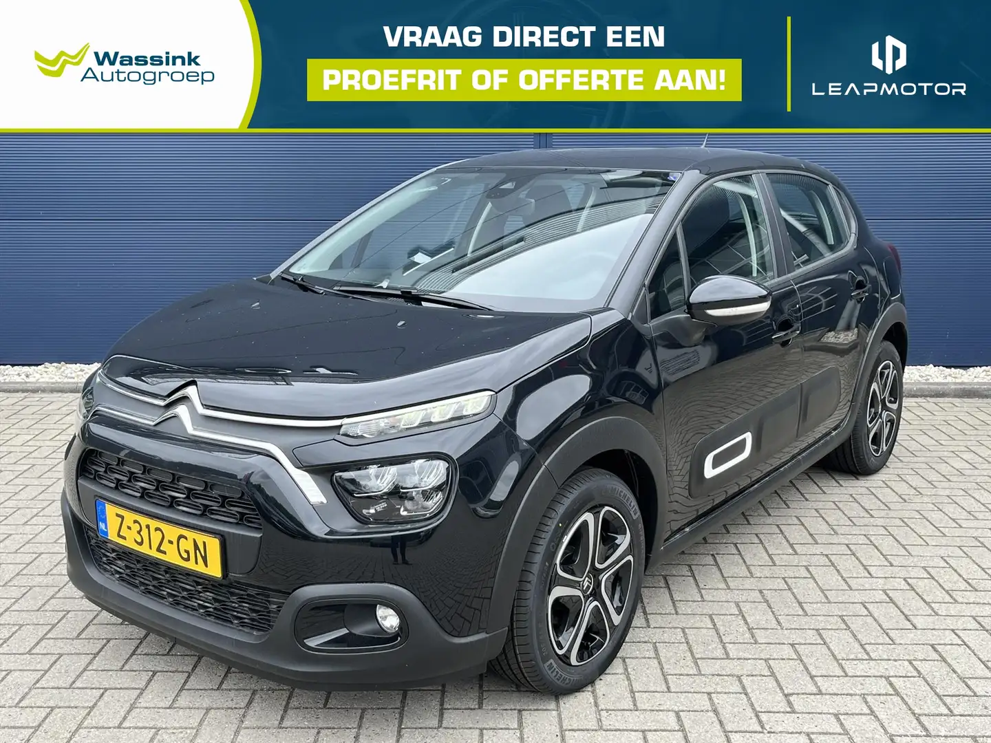 Citroen C3 Plus | Navigatie | Climate Control | Parkeersensor Zwart - 1