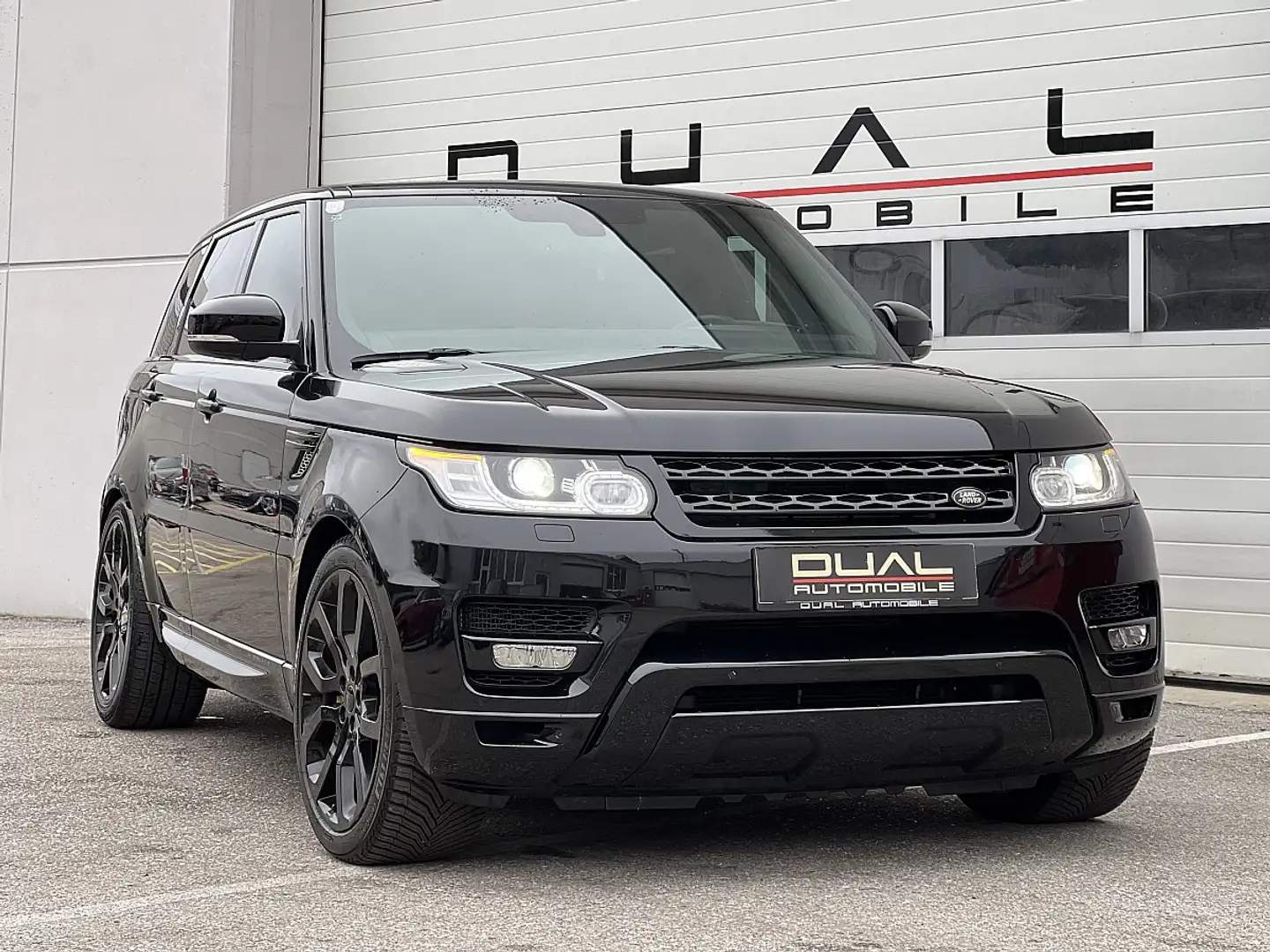 Land Rover Range Rover Sport 5,0 S/C HSE Dynamik-Paket/PANO/KAMERA/NAVI/LUFT Schwarz - 2