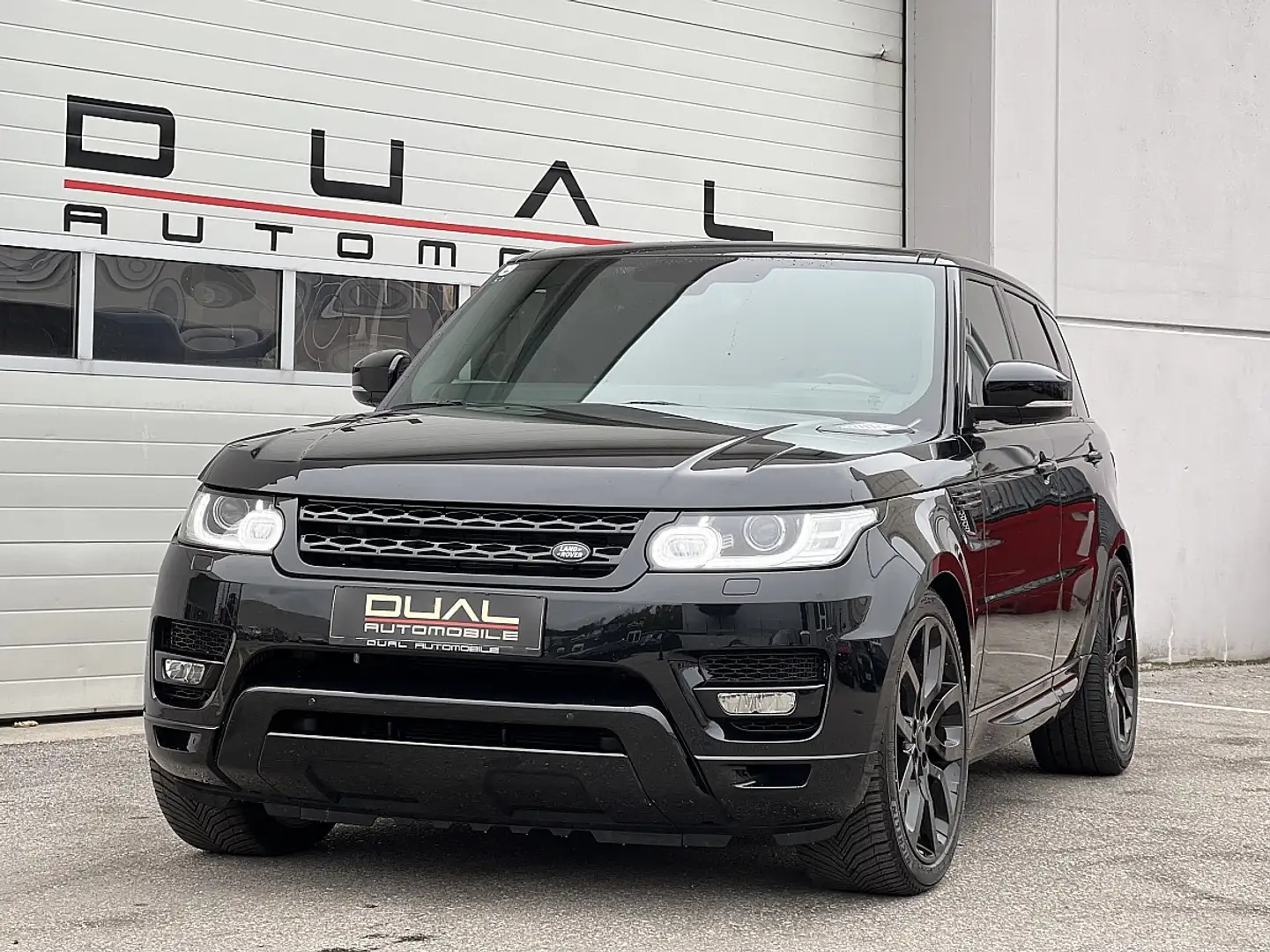 Land Rover Range Rover Sport 5,0 S/C HSE Dynamik-Paket/PANO/KAMERA/NAVI/LUFT Schwarz - 1