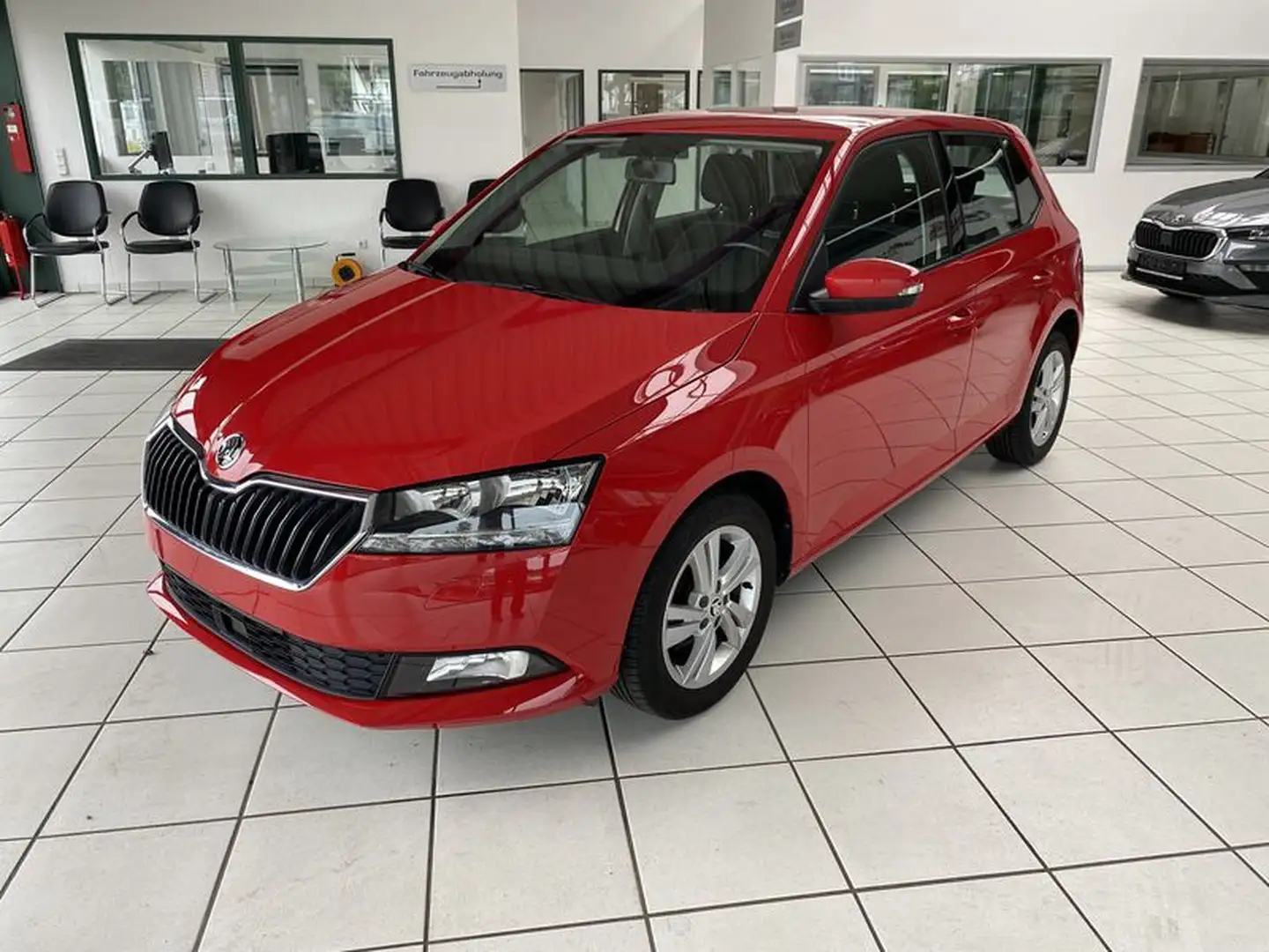 Skoda Fabia 1.0 TSI Style SHZ SmartLink Rosso - 2