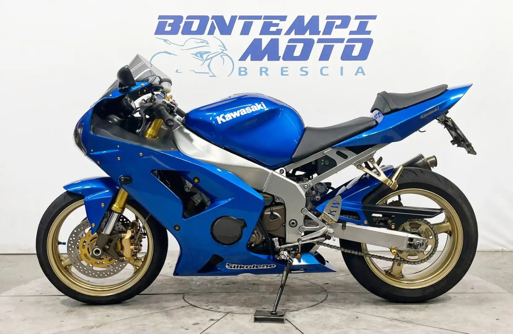 Kawasaki Ninja 636 ZX-6R 2003 + SCARICO LEOVINCE SBK Blu/Azzurro - 2