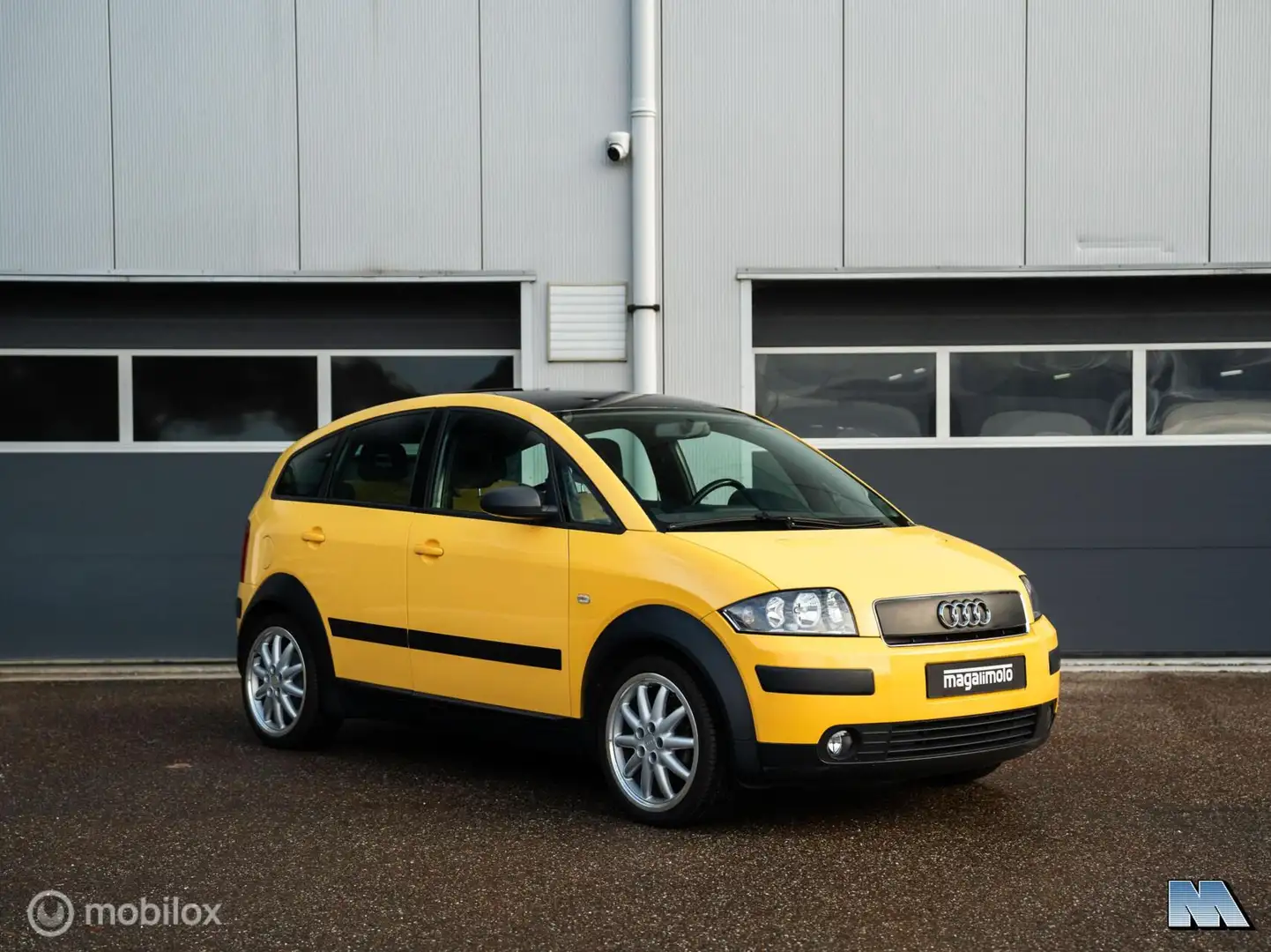 Audi A2 1.4 Pro Line Colour Storm Pano | Geel! | 2e eign. Geel - 1