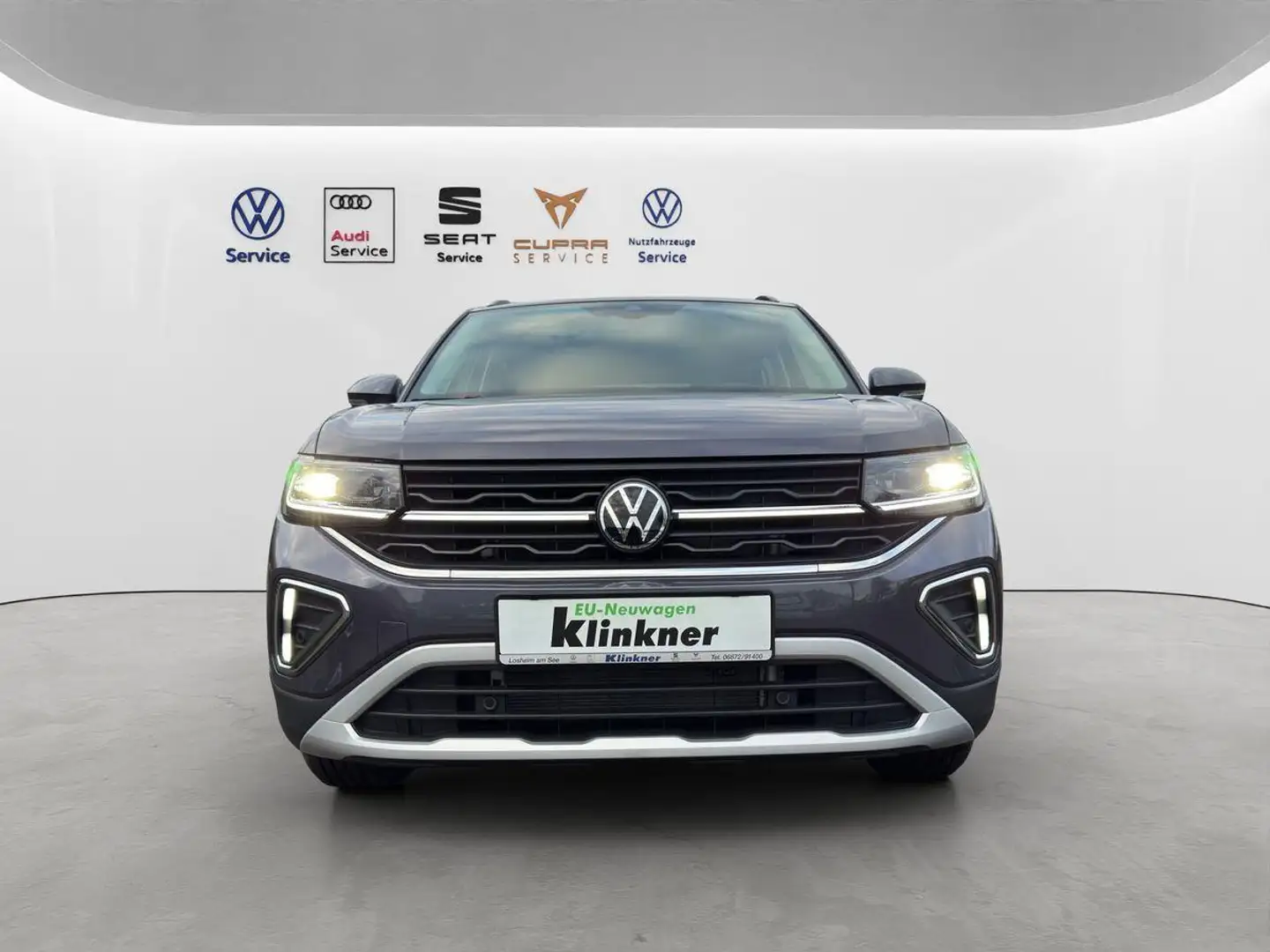 Volkswagen T-Cross 1.0 TSI 85 kW Life DSG AHK,LED Grau - 2