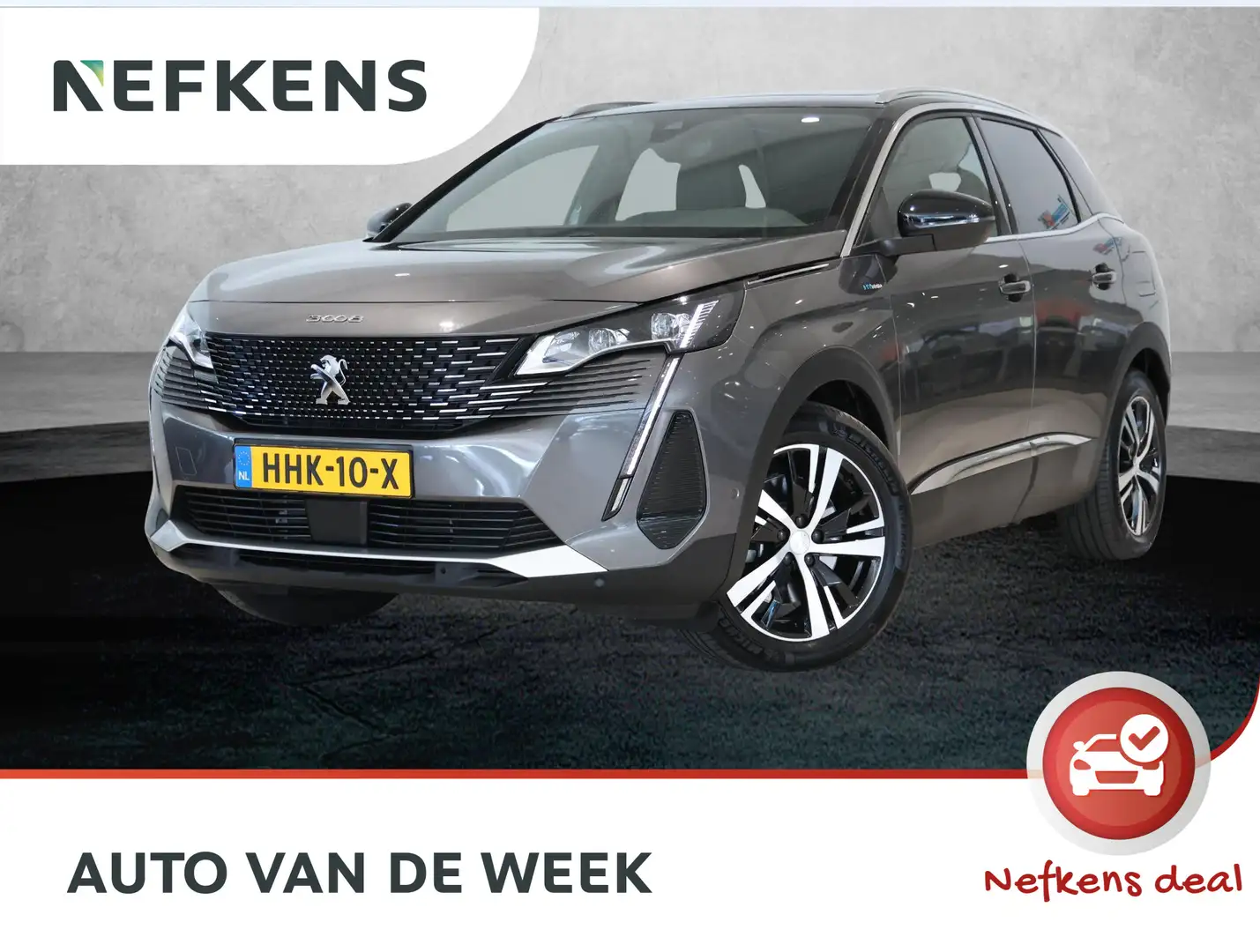 Peugeot 3008 225pk HYbrid GT Automaat | Panoramisch schuifdak | Grijs - 1