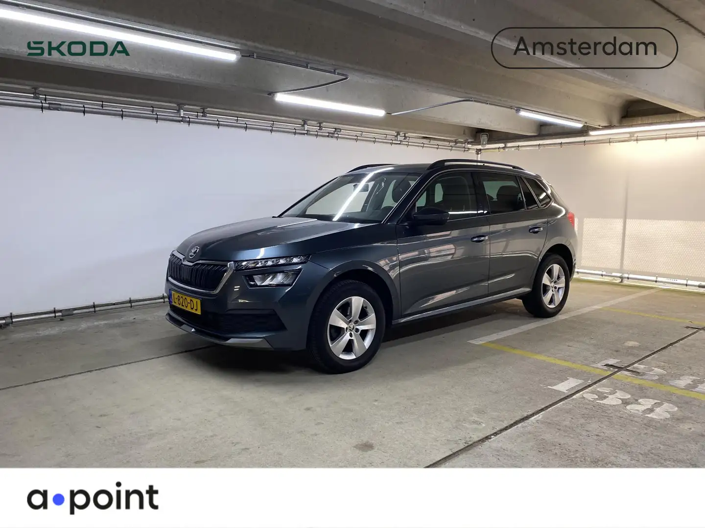 Skoda Kamiq 1.0 TSI Ambition 110 pk | Navigatie via App | Park Grijs - 1