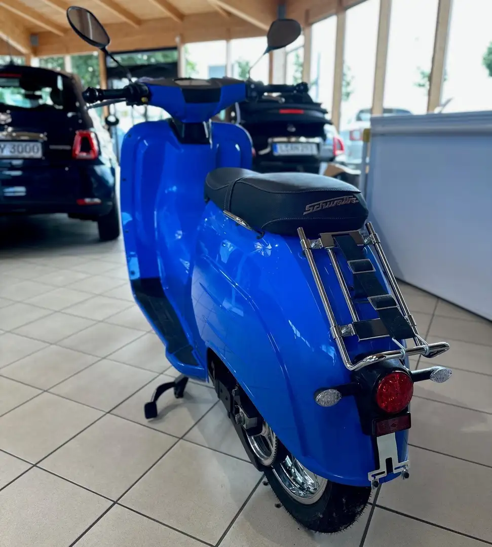 Govecs eSchwalbe 50 refurbed 2 feste Akkus bis 100 KM Azul - 2